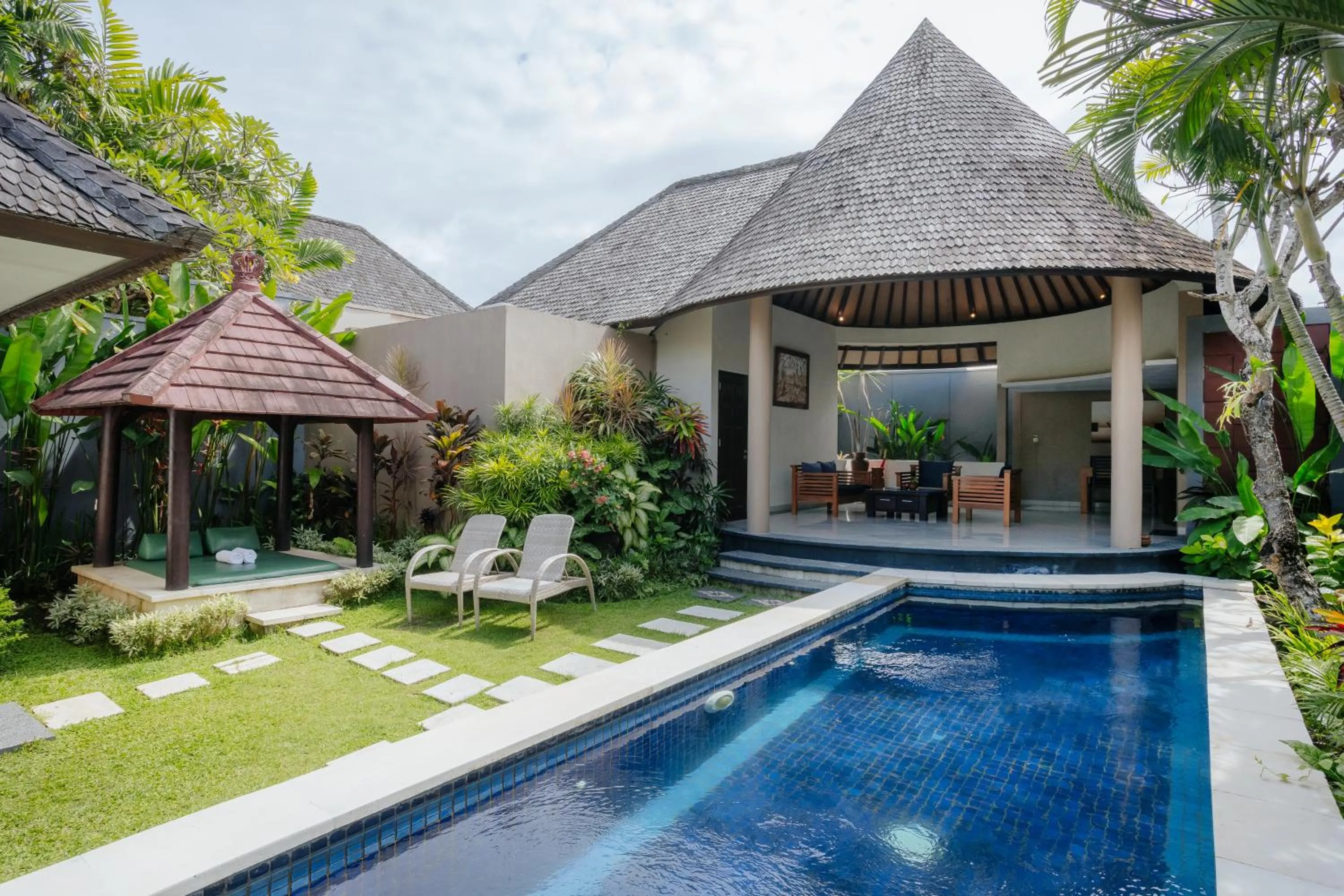 Two-Bedroom Villa with Private Pool in The Bidadari Villas and Spa Umalas - Seminyak