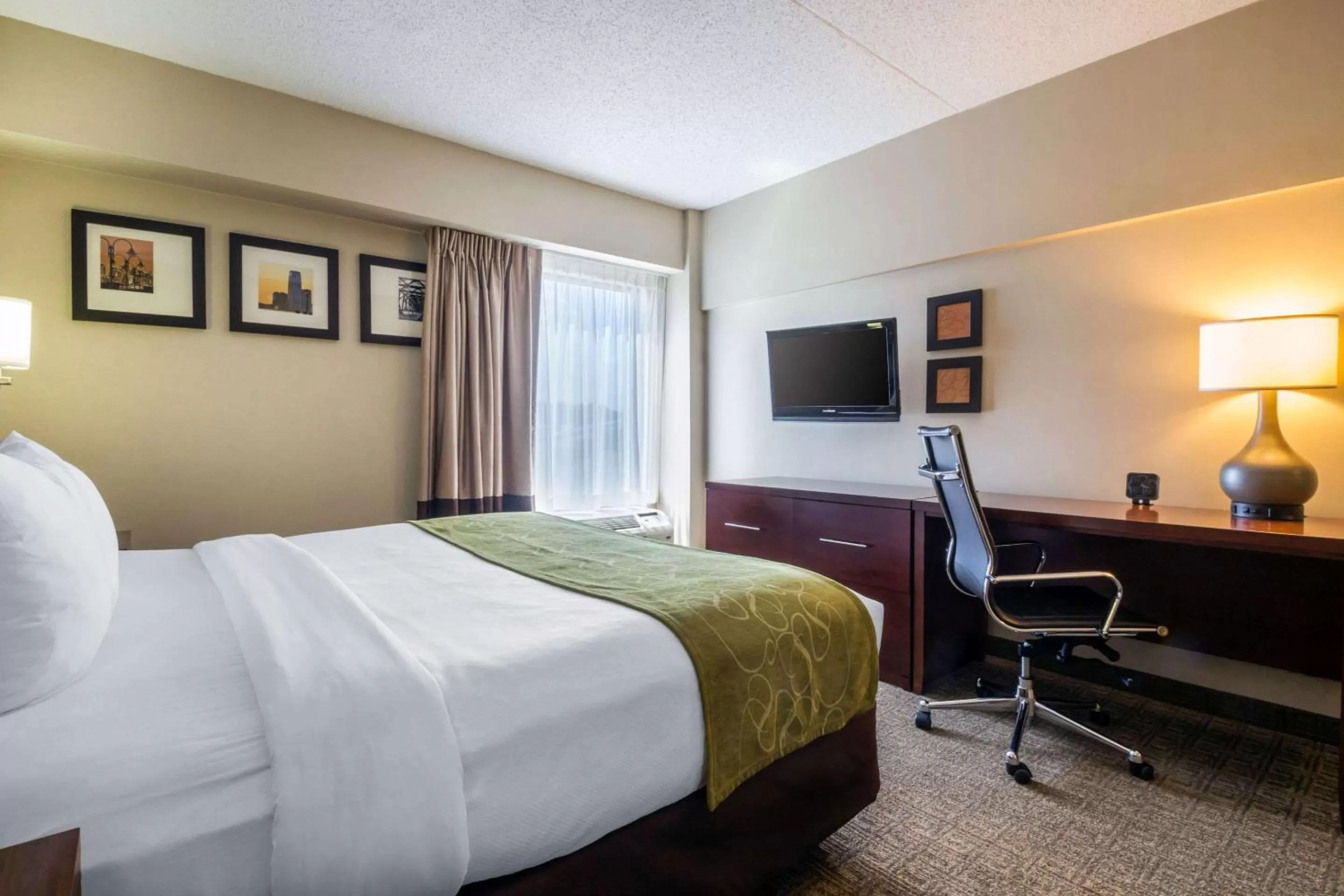 King Room - Non-Smoking in Comfort Suites at Woodbridge