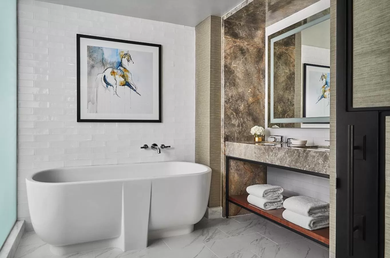 One-Bedroom King Suite with Lake View in Four Seasons Hotel Austin