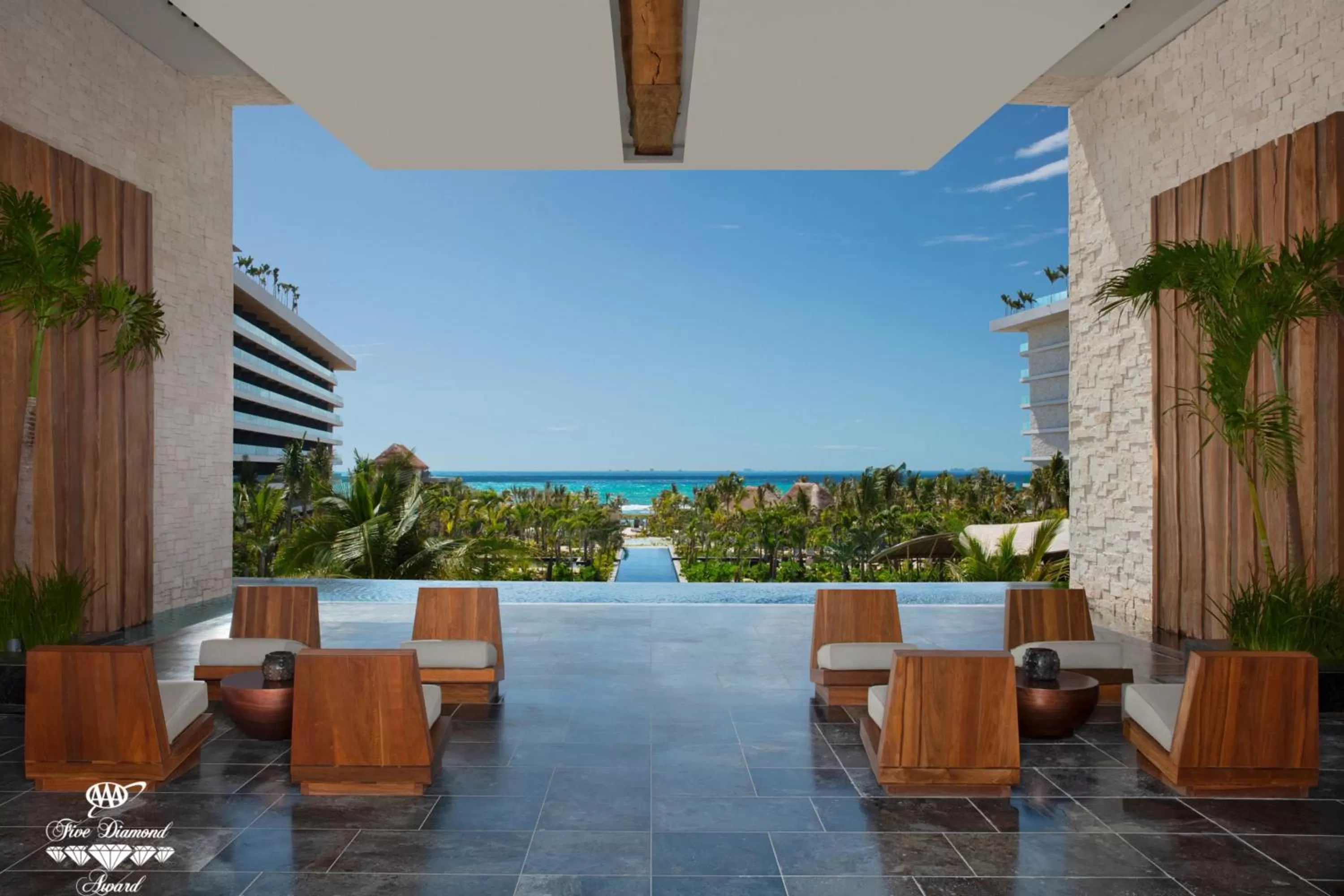 Facade/entrance in Secrets Moxché Playa del Carmen - Adults Only - All Inclusive