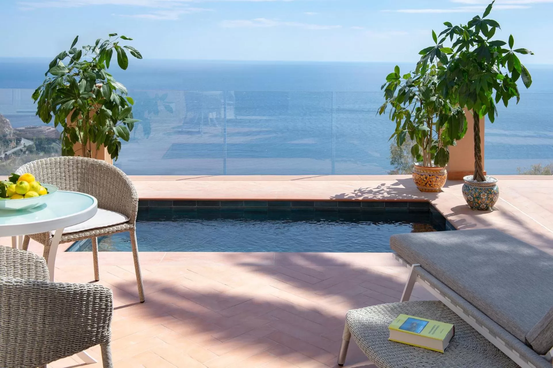 Sea-View Studio Suite with Plunge Pool Twin - single occupancy in San Domenico Palace, Taormina, A Four Seasons Hotel