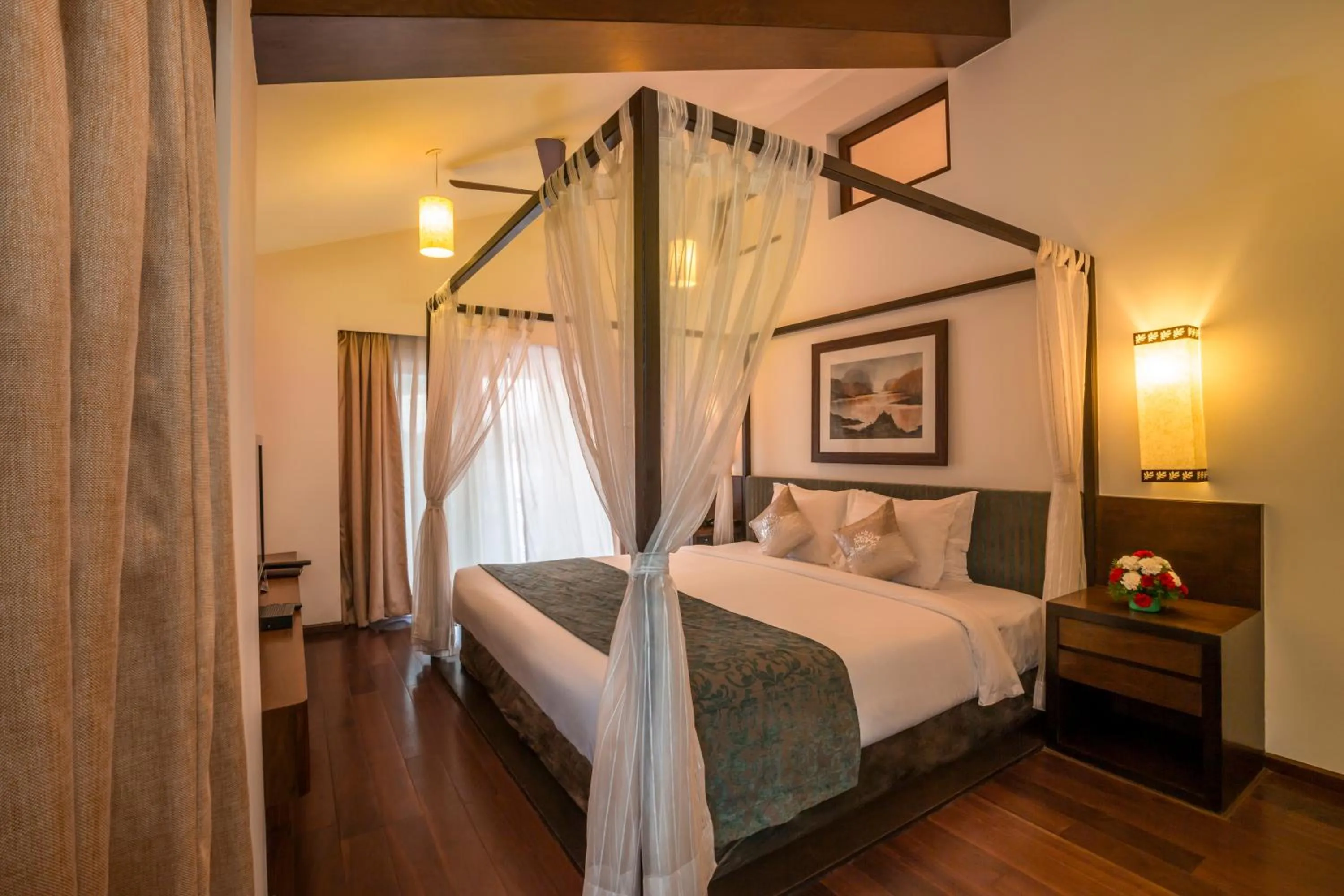 Deluxe Suite with Pool View in Deltin Suites