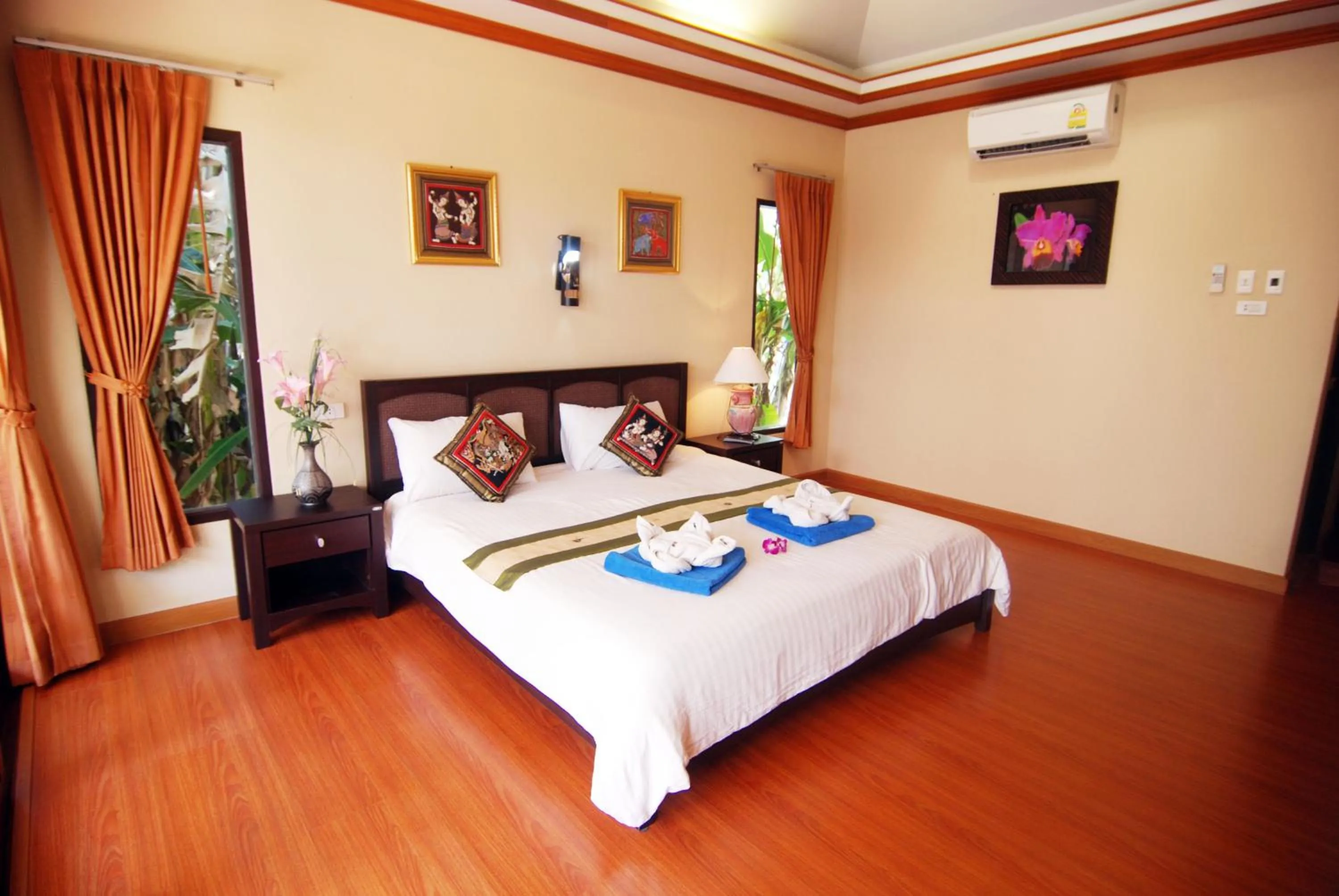 One-Bedroom Villa with Garden View in Lanta IL Mare Beach Resort