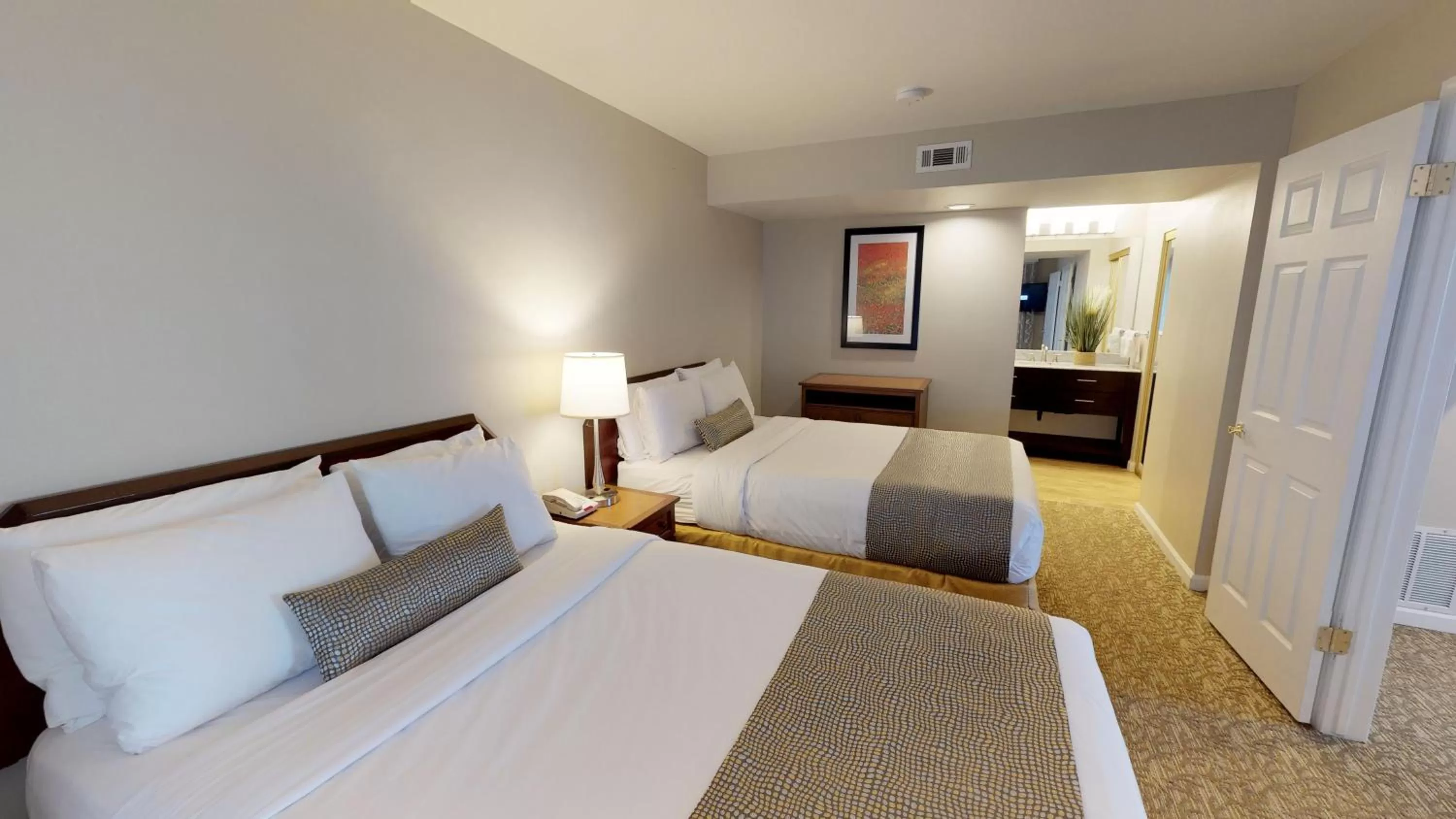 One-Bedroom Suite - 2 Double Beds in Chase Suite Hotel Newark Fremont
