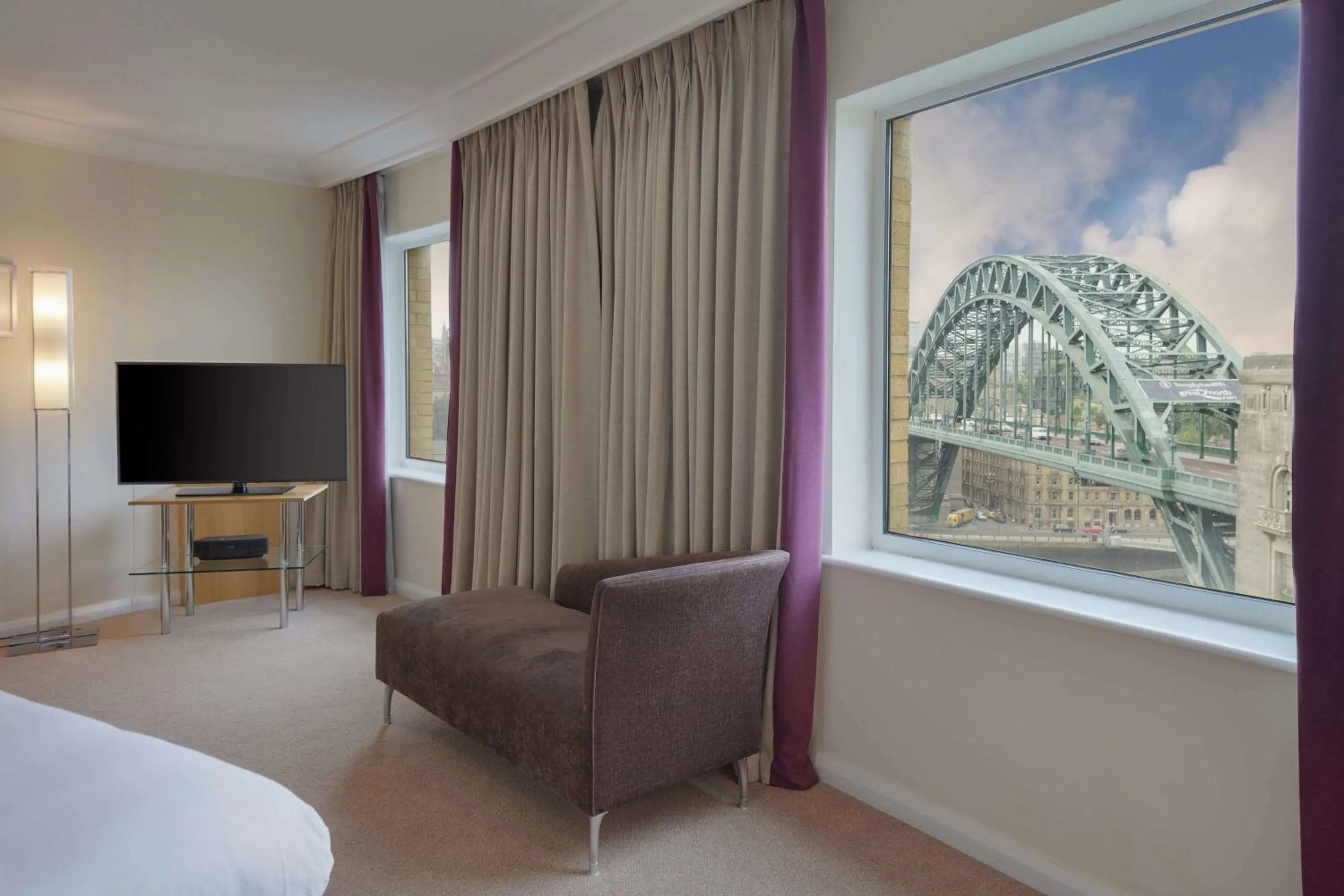 King Executive Plus Room in Hilton Newcastle Gateshead