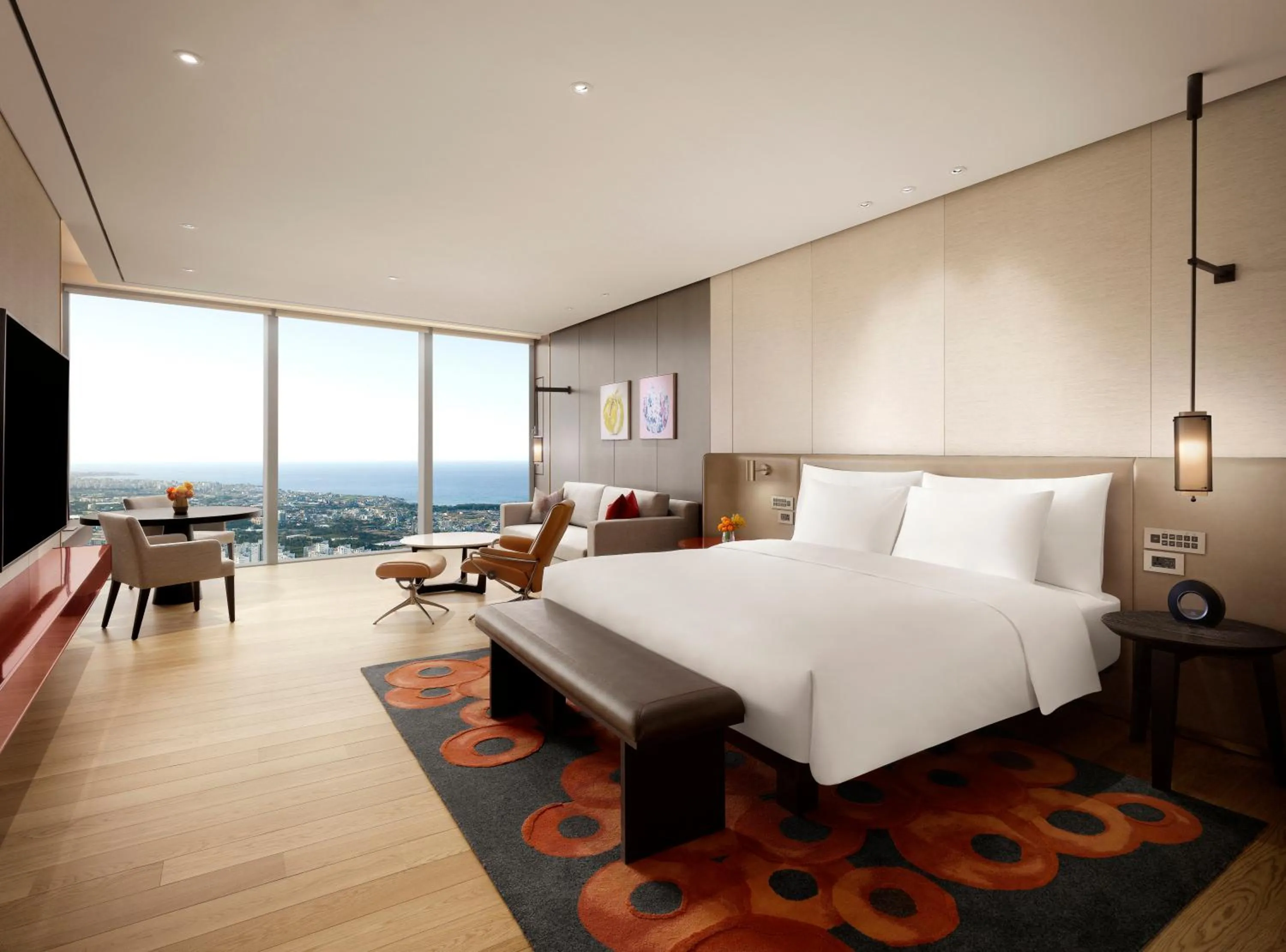King Room with Sea View in Grand Hyatt Jeju