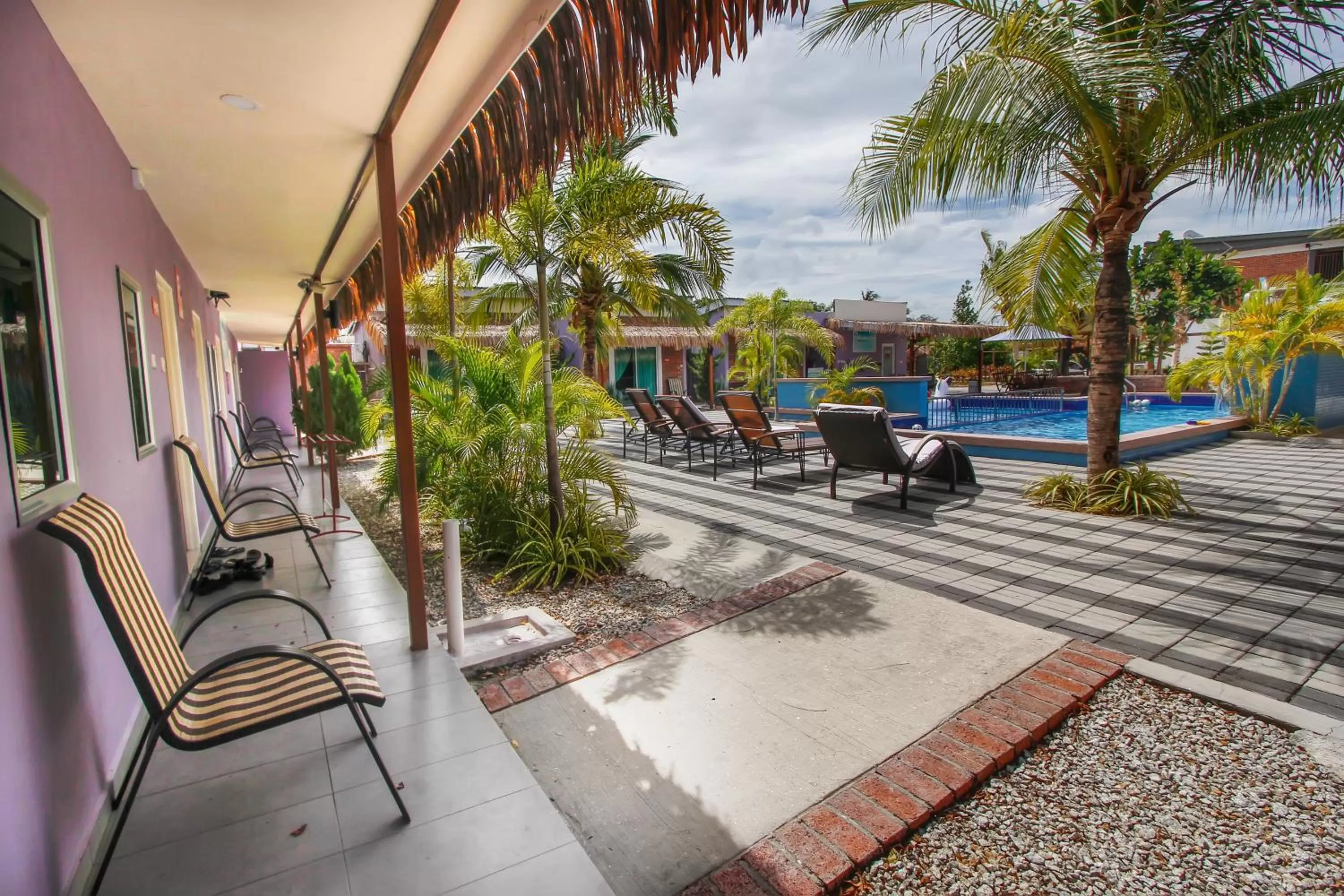 Family Room with Pool View in Lavigo Resort