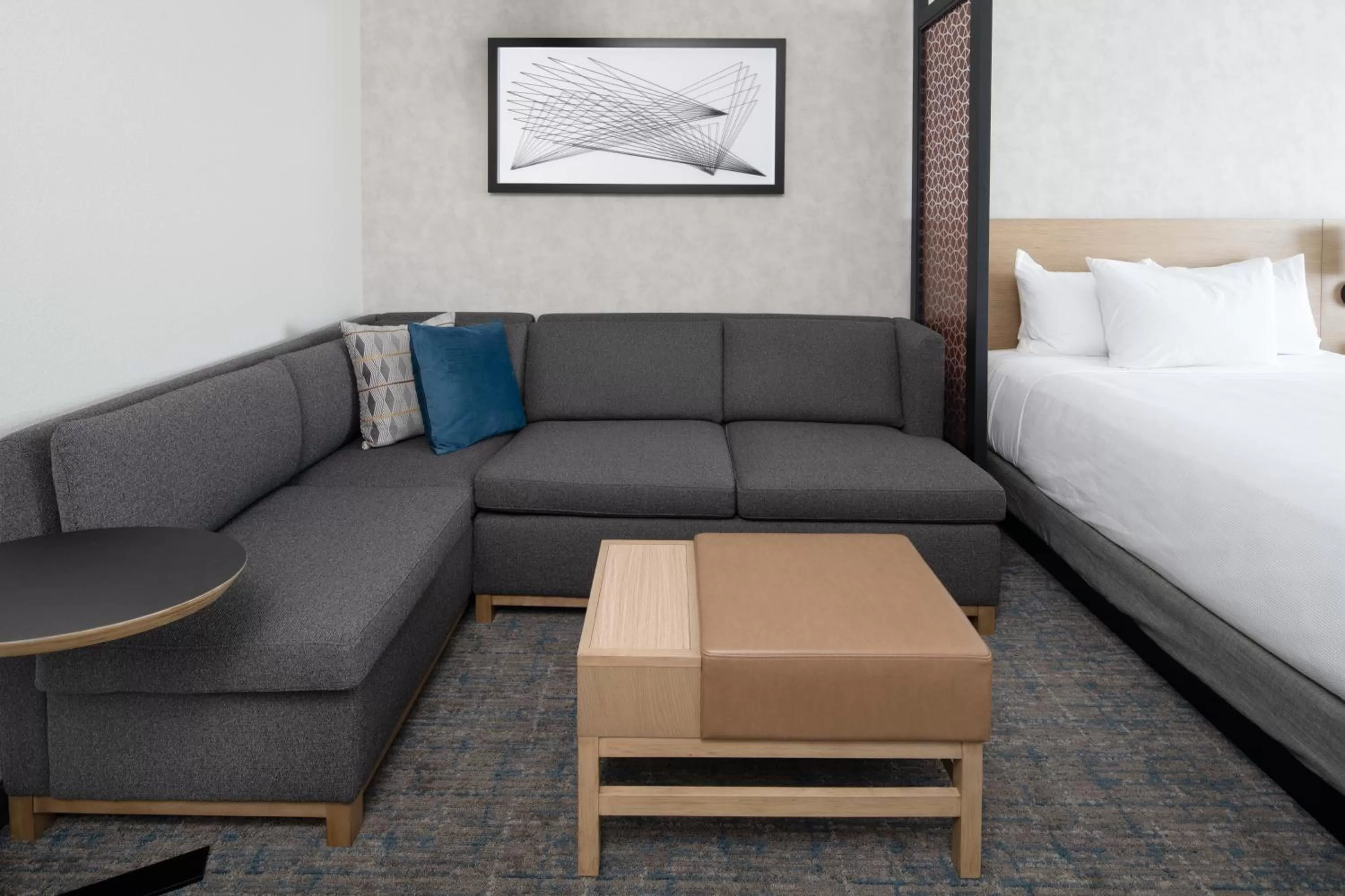 King Suite with Sofa Bed and Roll-In Shower - Disability Access in Hyatt Place Bakersfield