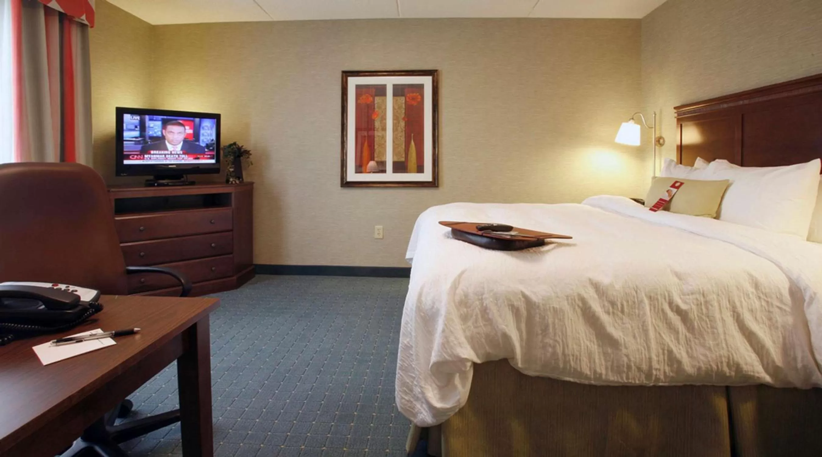 King Room with King Bed - Non-Smoking in Hampton Inn & Suites Columbus Polaris