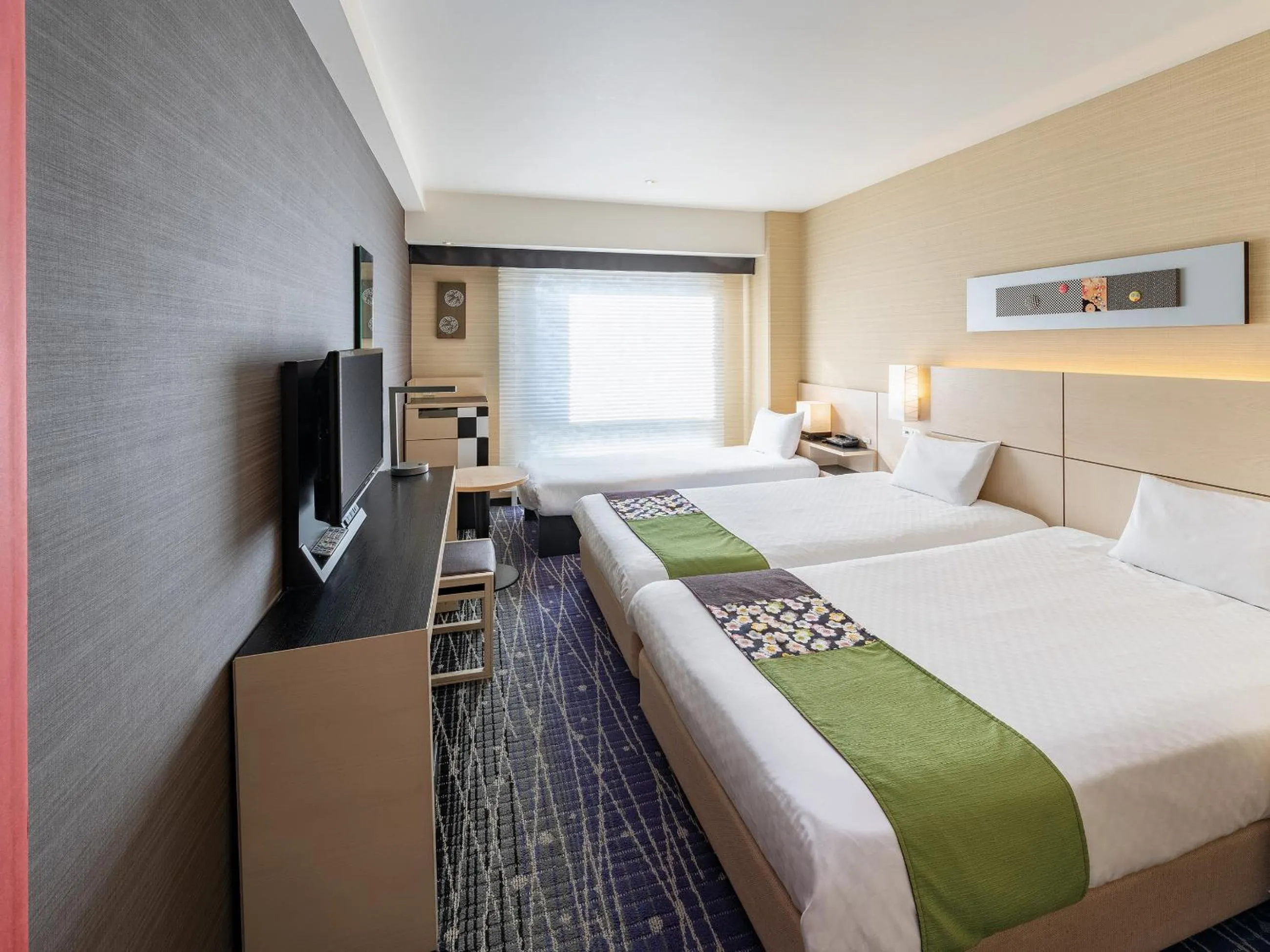 Moderate Twin Room with Sofa Bed - Non-Smoking in Hotel New Hankyu Kyoto