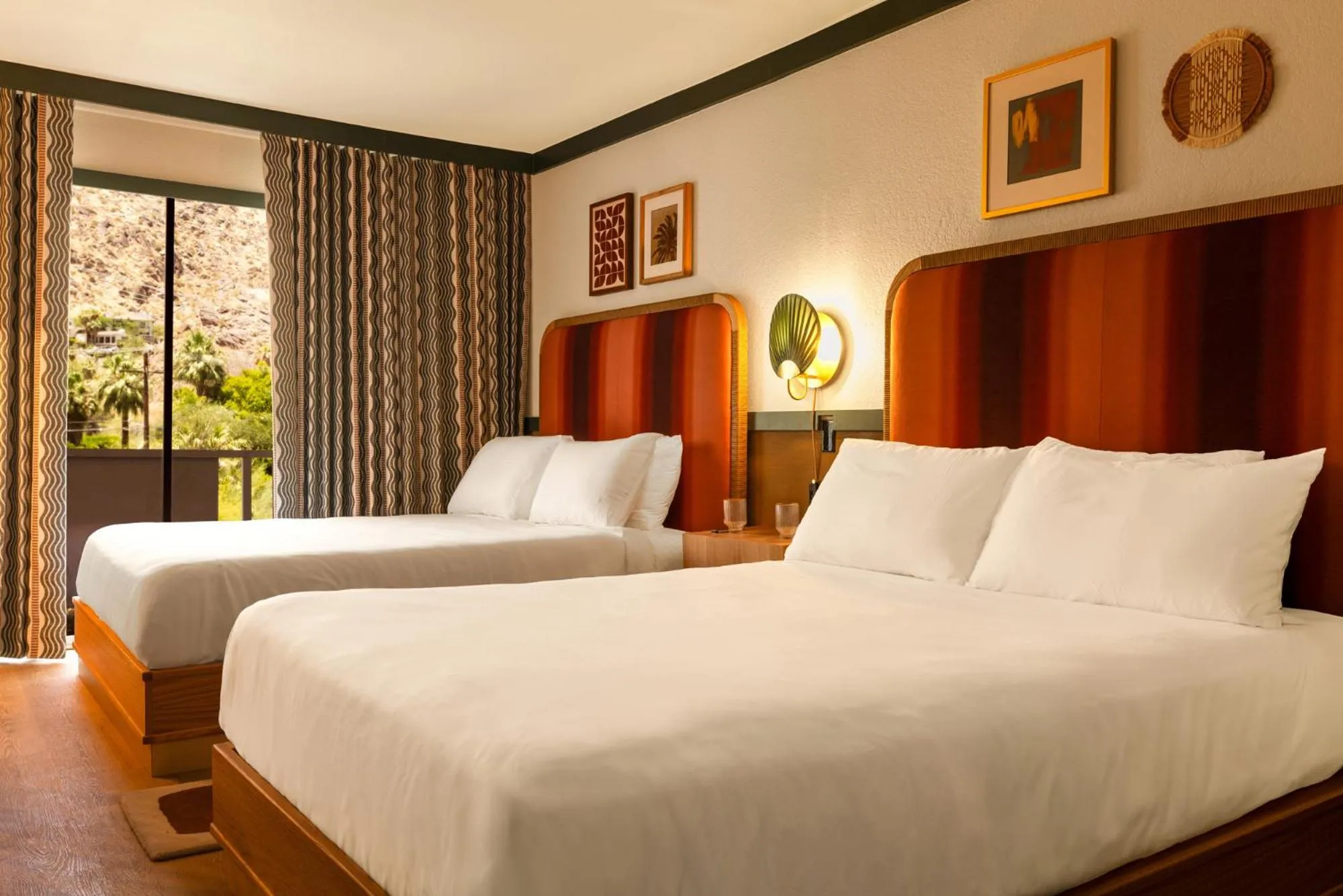 ADA Double Queen in Life House, Palm Springs