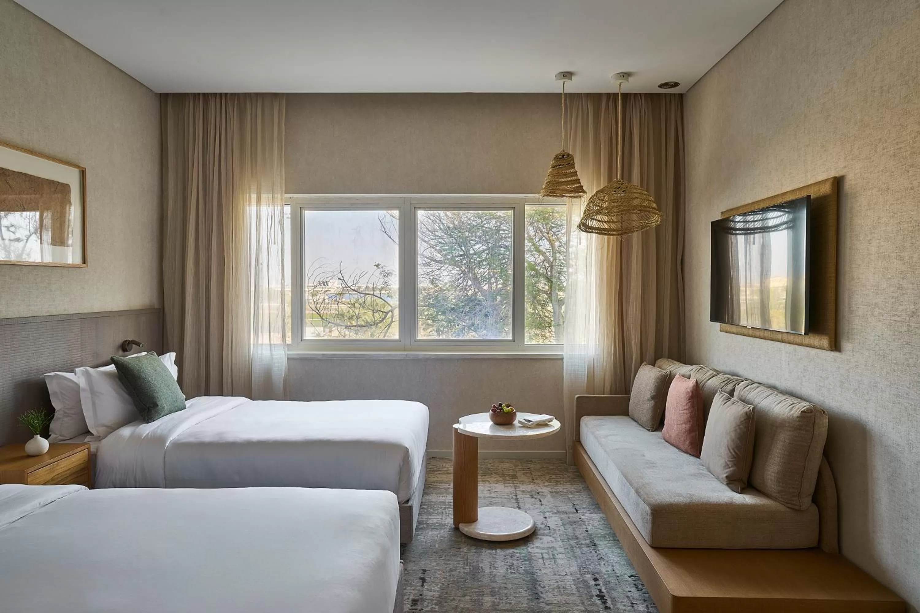 Deluxe Twin Room in ERTH Abu Dhabi Hotel