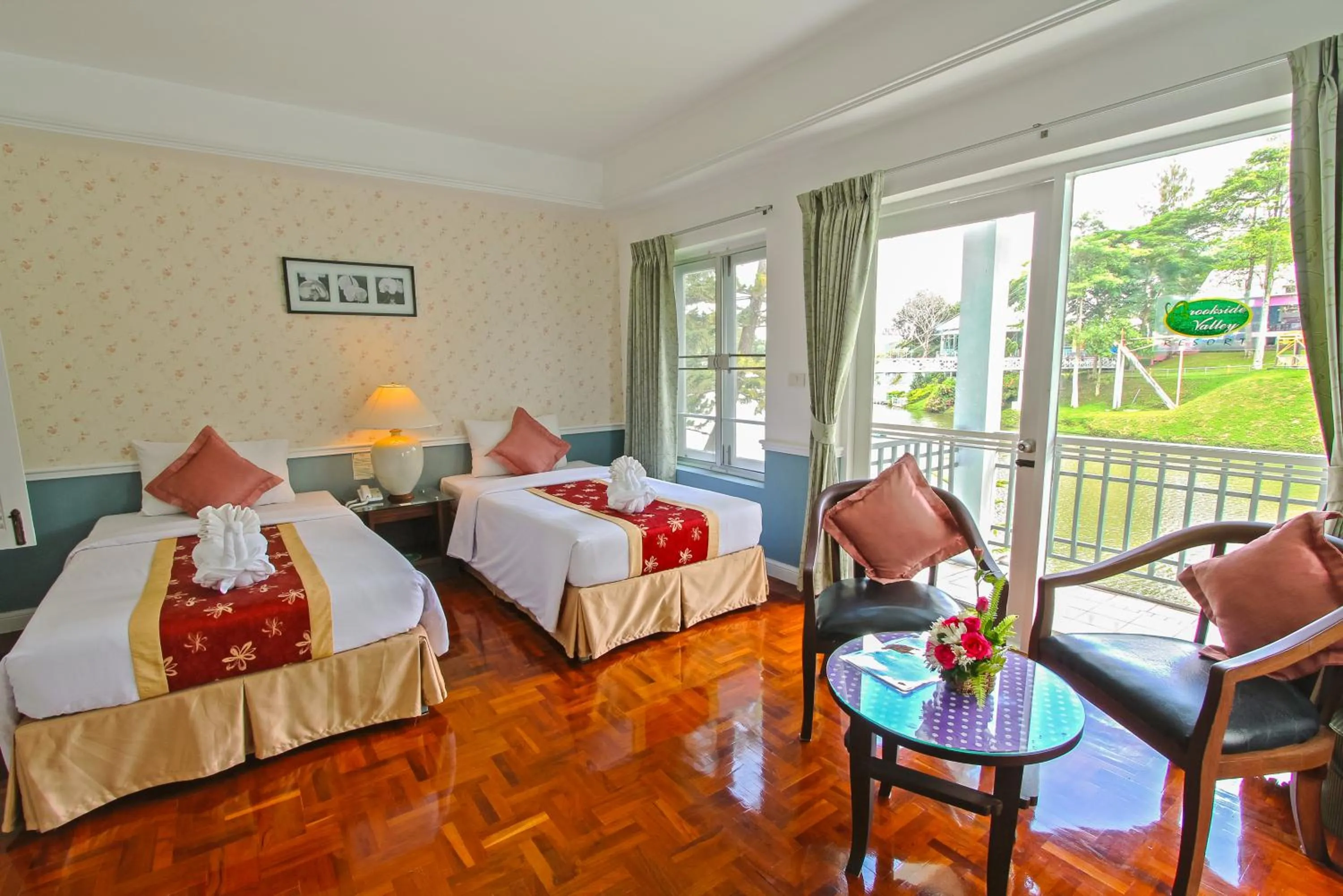 Deluxe Room Lake View A  in Brookside Valley Resort