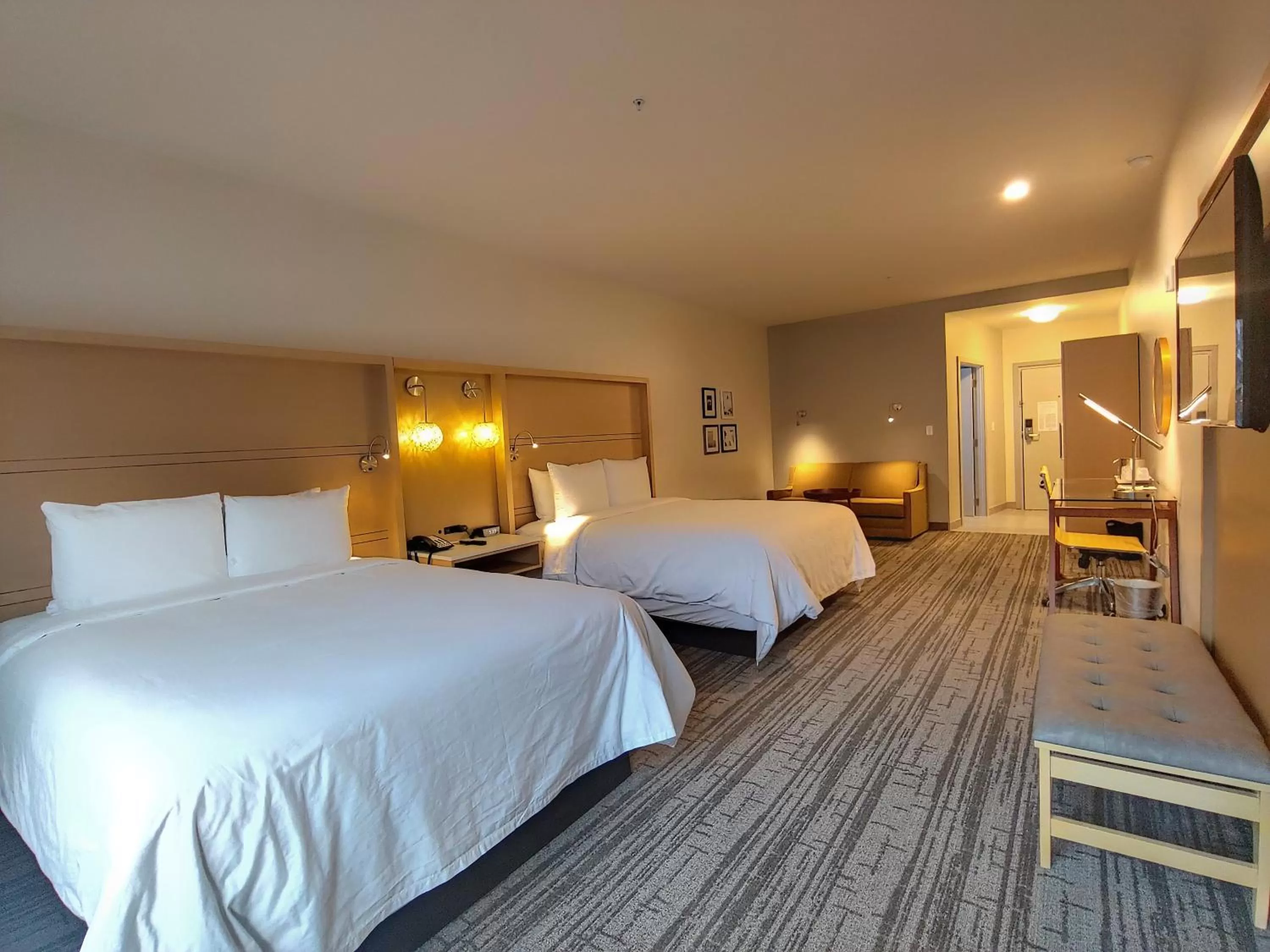 One-Bedroom Suite with Two Queen Beds - Disability Access/Non-Smoking  in Radisson Hotel Atlanta Airport