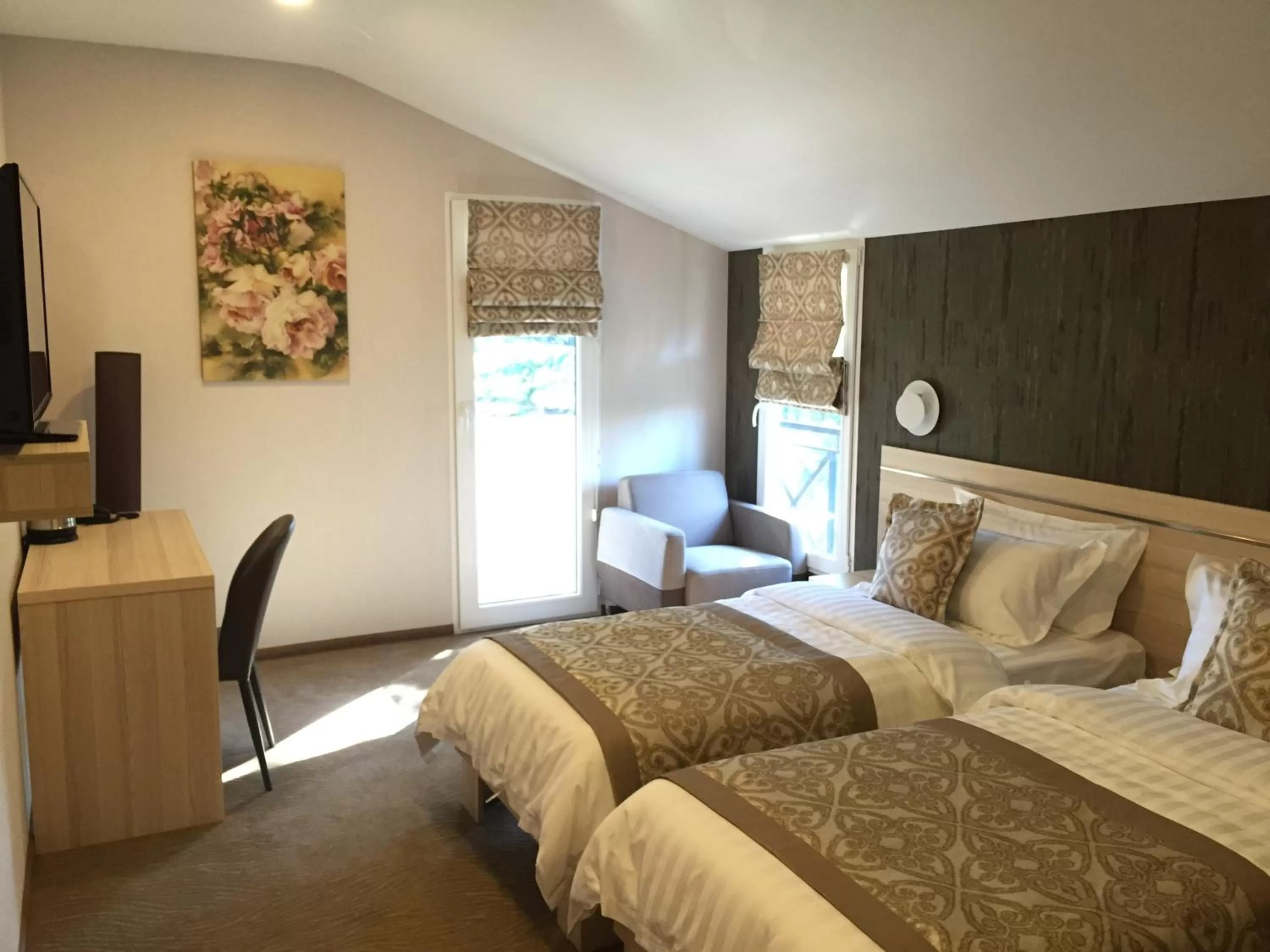 Deluxe Double or Twin Room with Balcony in Iberia Didube