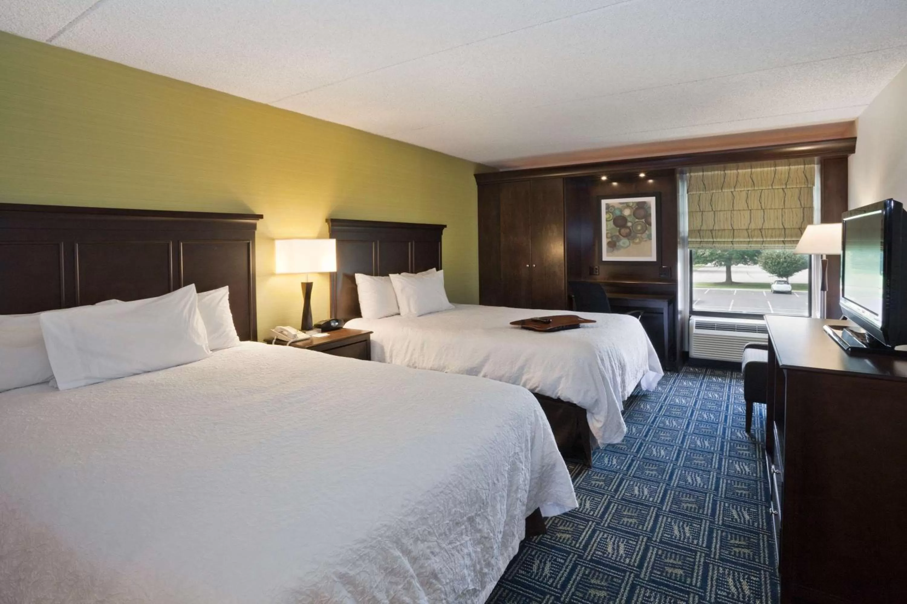 Queen Room with Two Queen Beds - Hearing Access/Non-Smoking in Hampton Inn DuBois