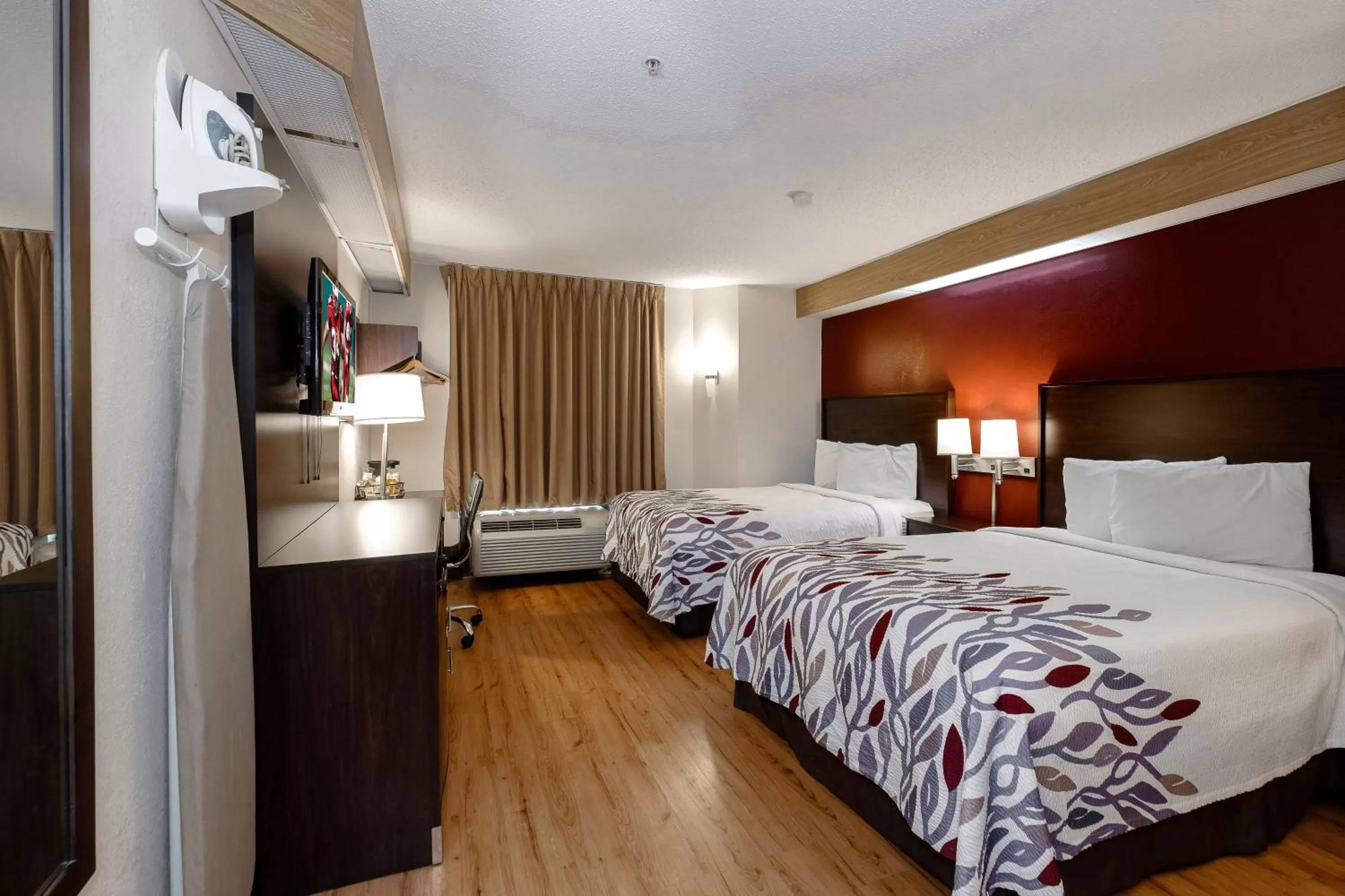 Superior Room with Two Double Beds Non-Smoking in Red Roof Inn Pensacola Fairgrounds