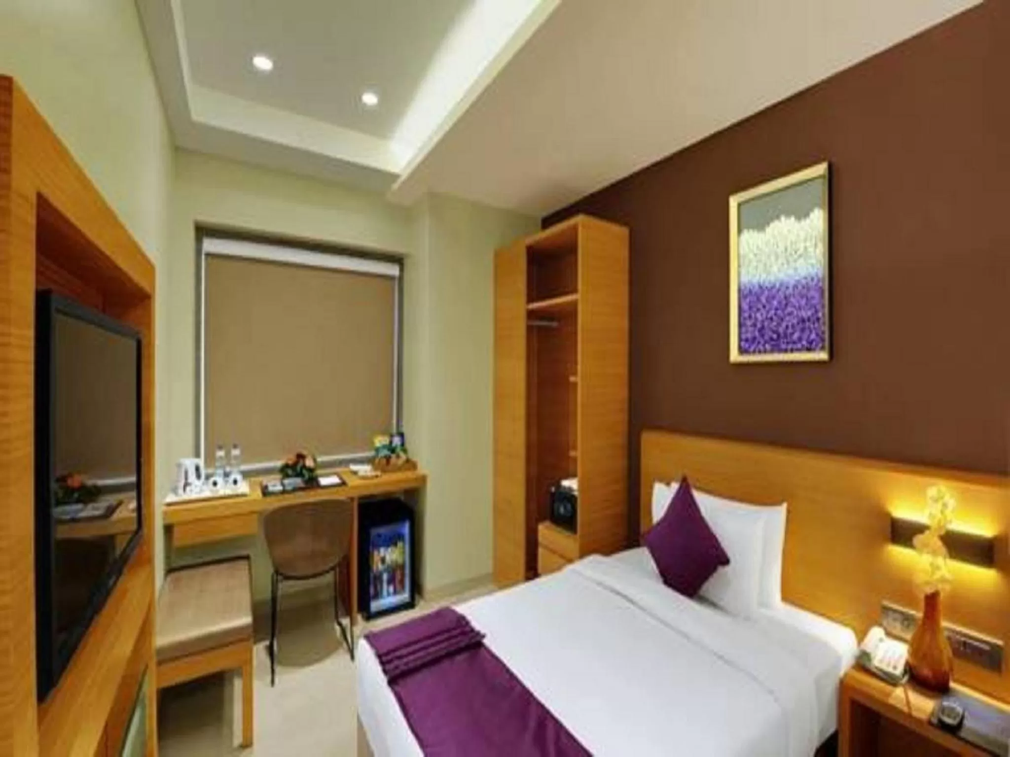 Executive Single Room - single occupancy - 10% off on Laundry, 10% off on F&B, Complimentary Drivers accommodations in Hotel Suba Elite Vadodara