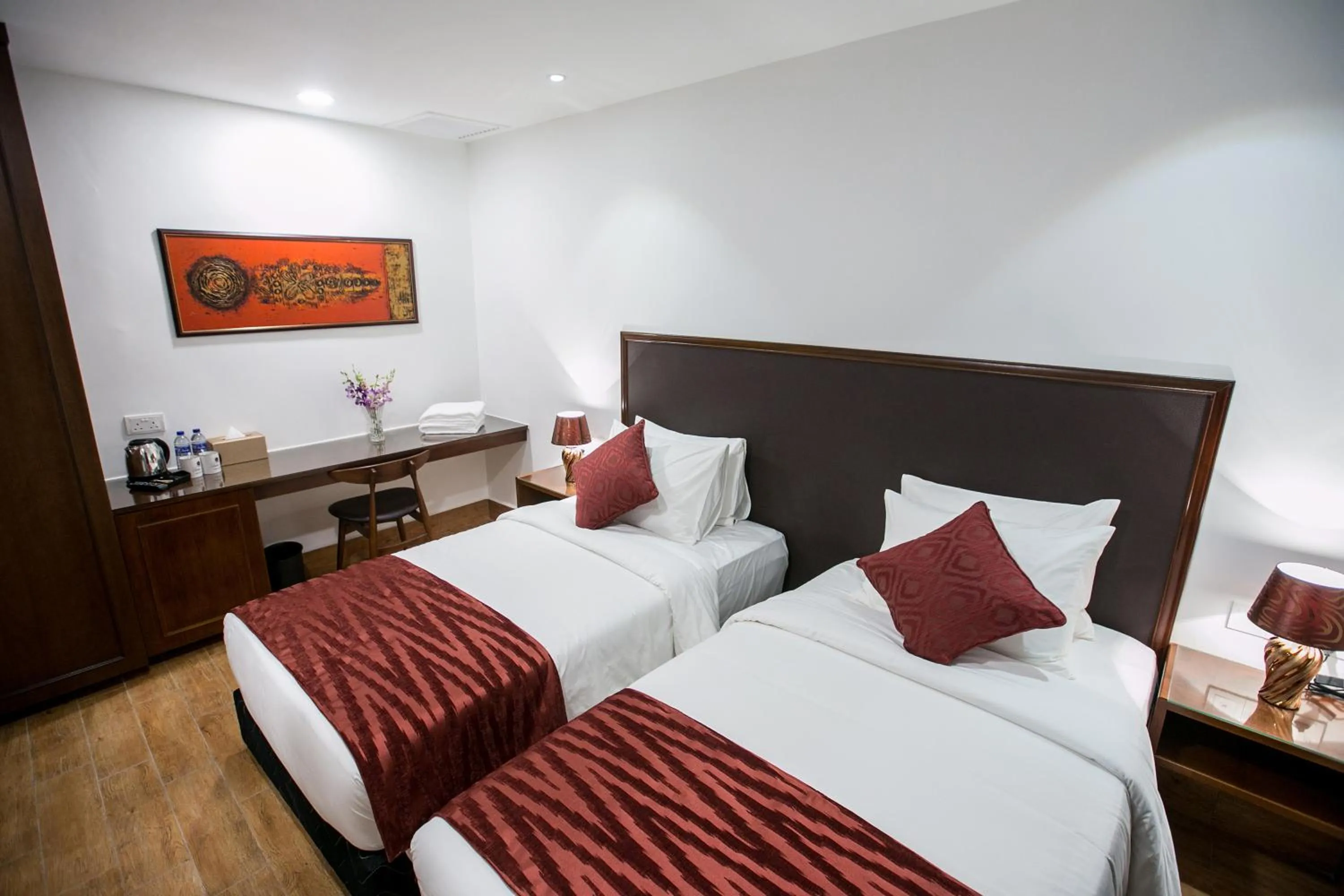 Premier Queen or Twin Room in Belllo Hotel JB Central