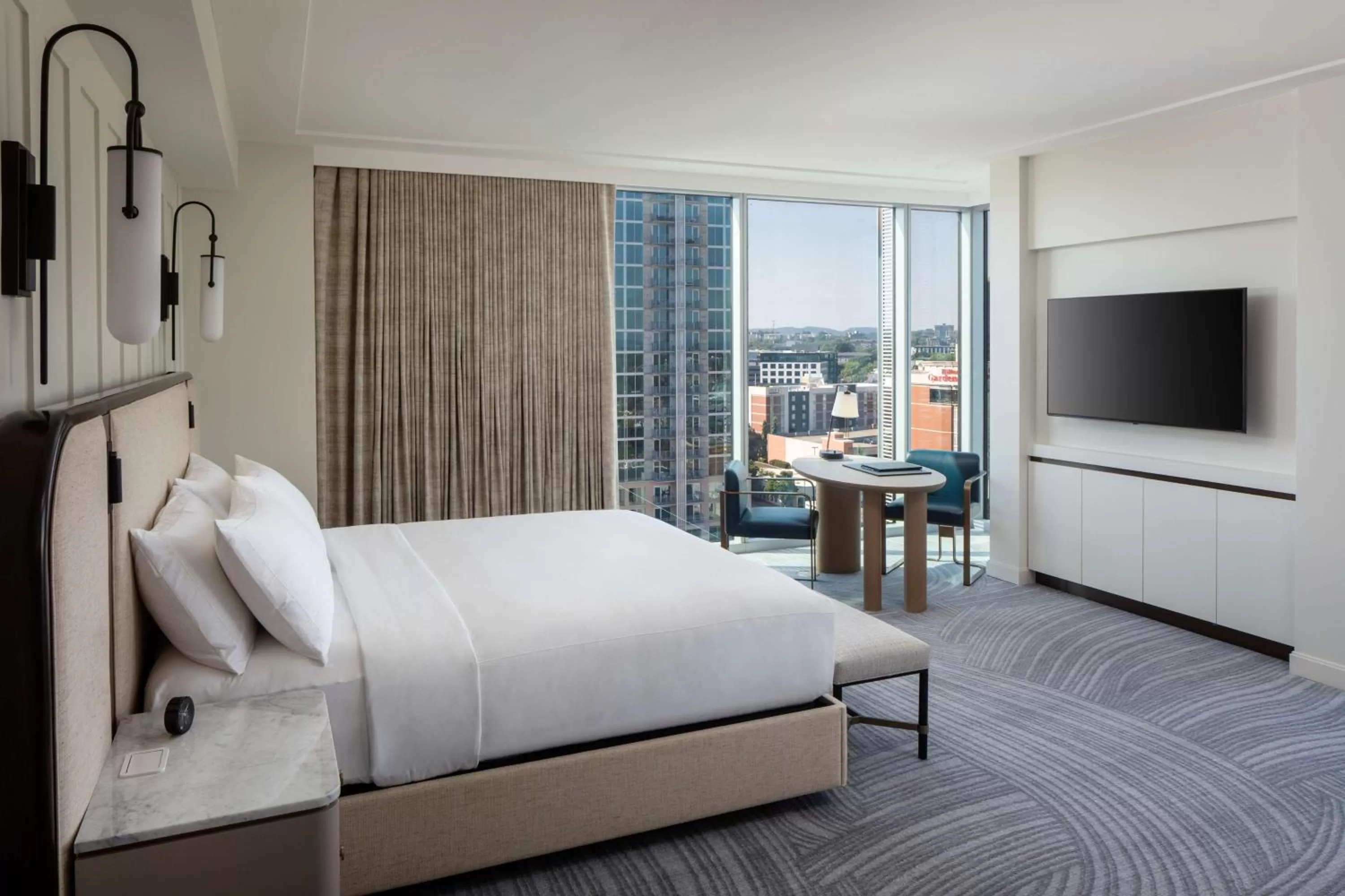Corner King Room in Conrad Nashville