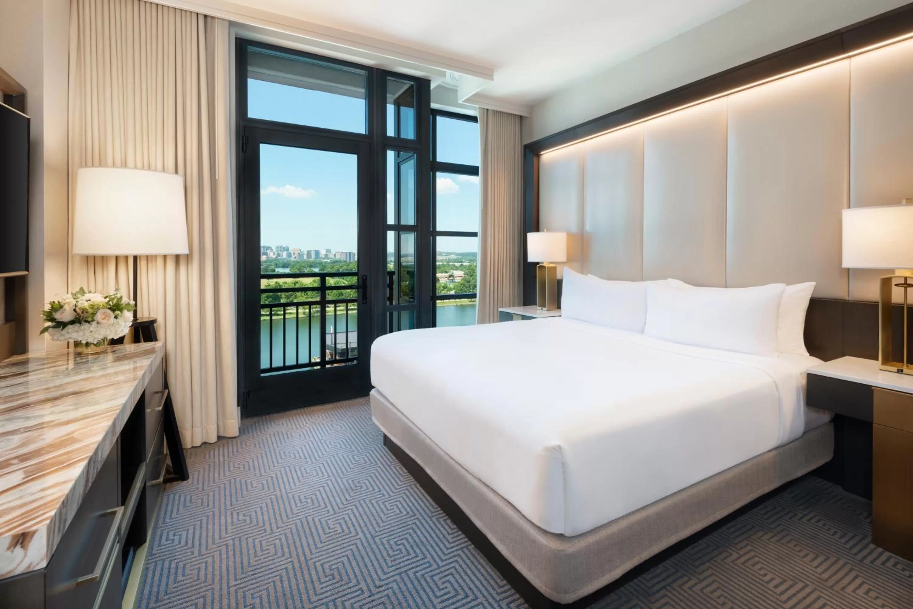 Junior King Suite with River View and Juliet Balcony in InterContinental - Washington D.C. - The Wharf by IHG