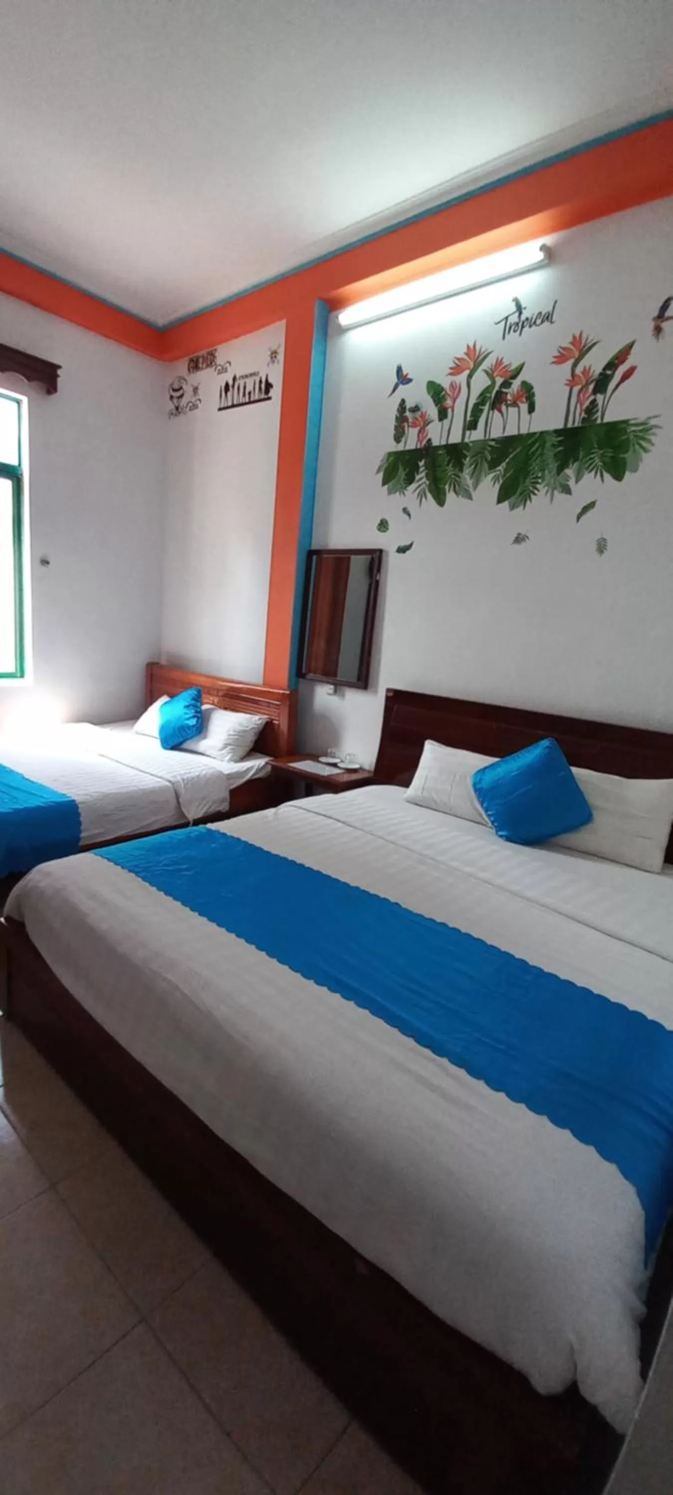 Queen Room with Two Queen Beds - single occupancy in Alex Ha Long Hotel