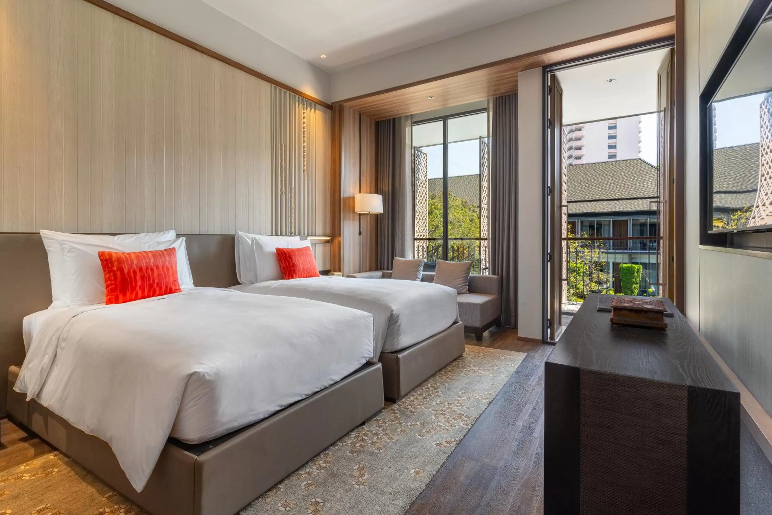 Deluxe Twin Pool View in Villa Deva Resort & Hotel Bangkok