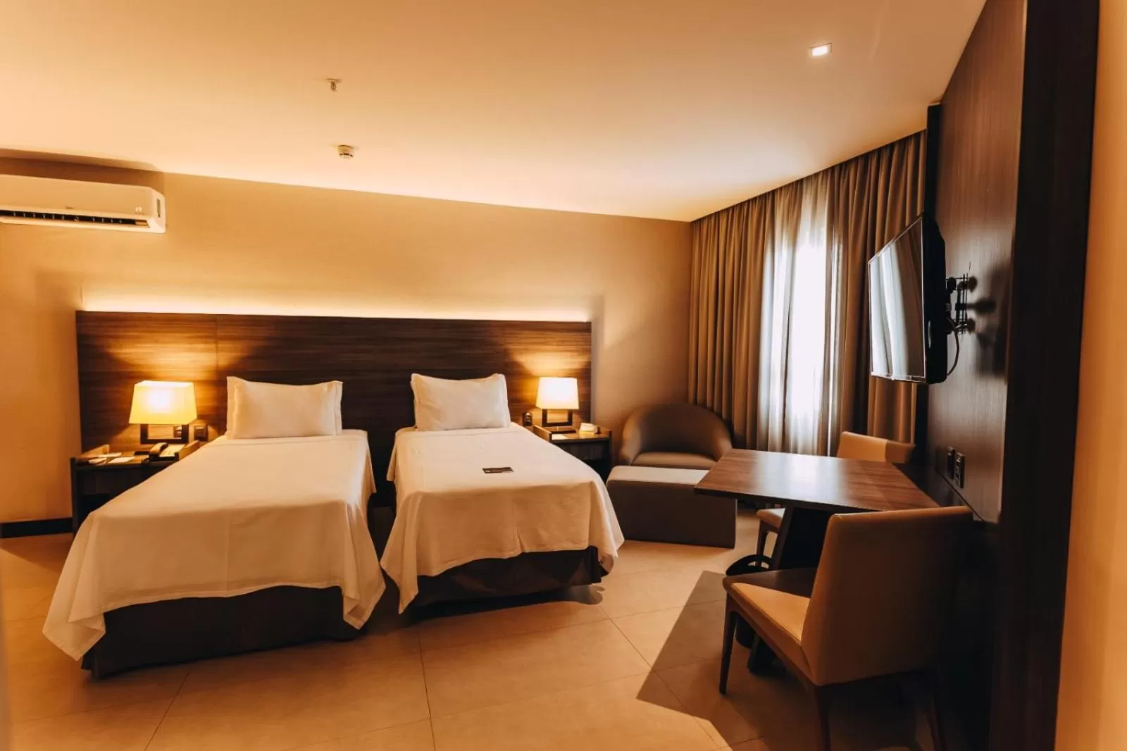 Standard Twin Room with Sea View in Golden Tulip Natal Ponta Negra