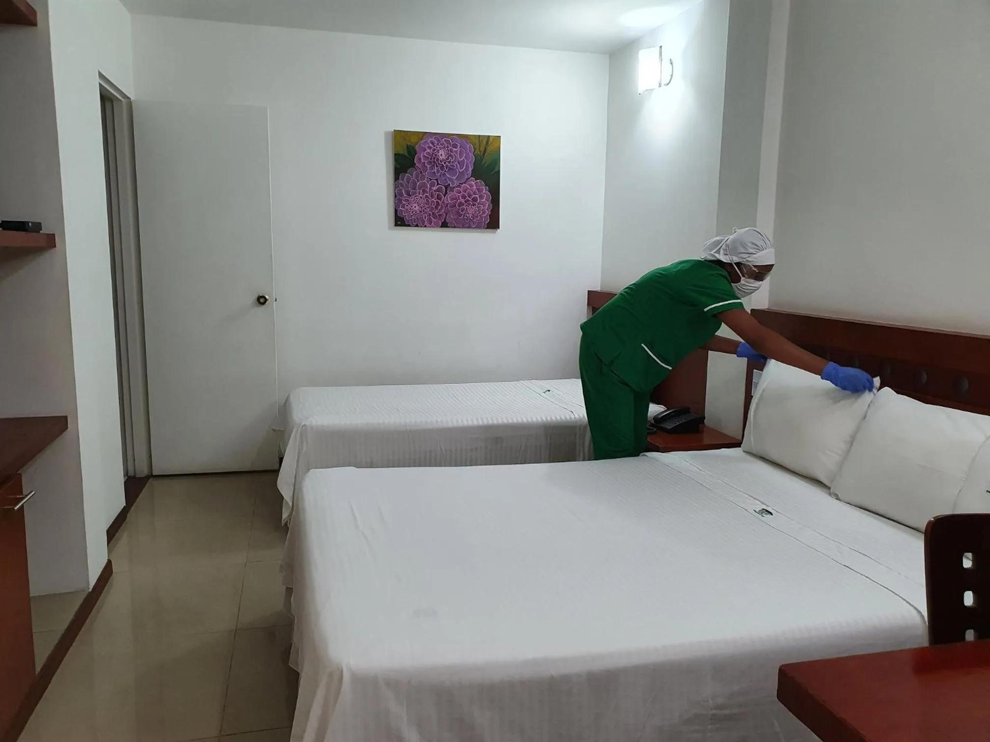 Twin Room in Hotel Imbanaco