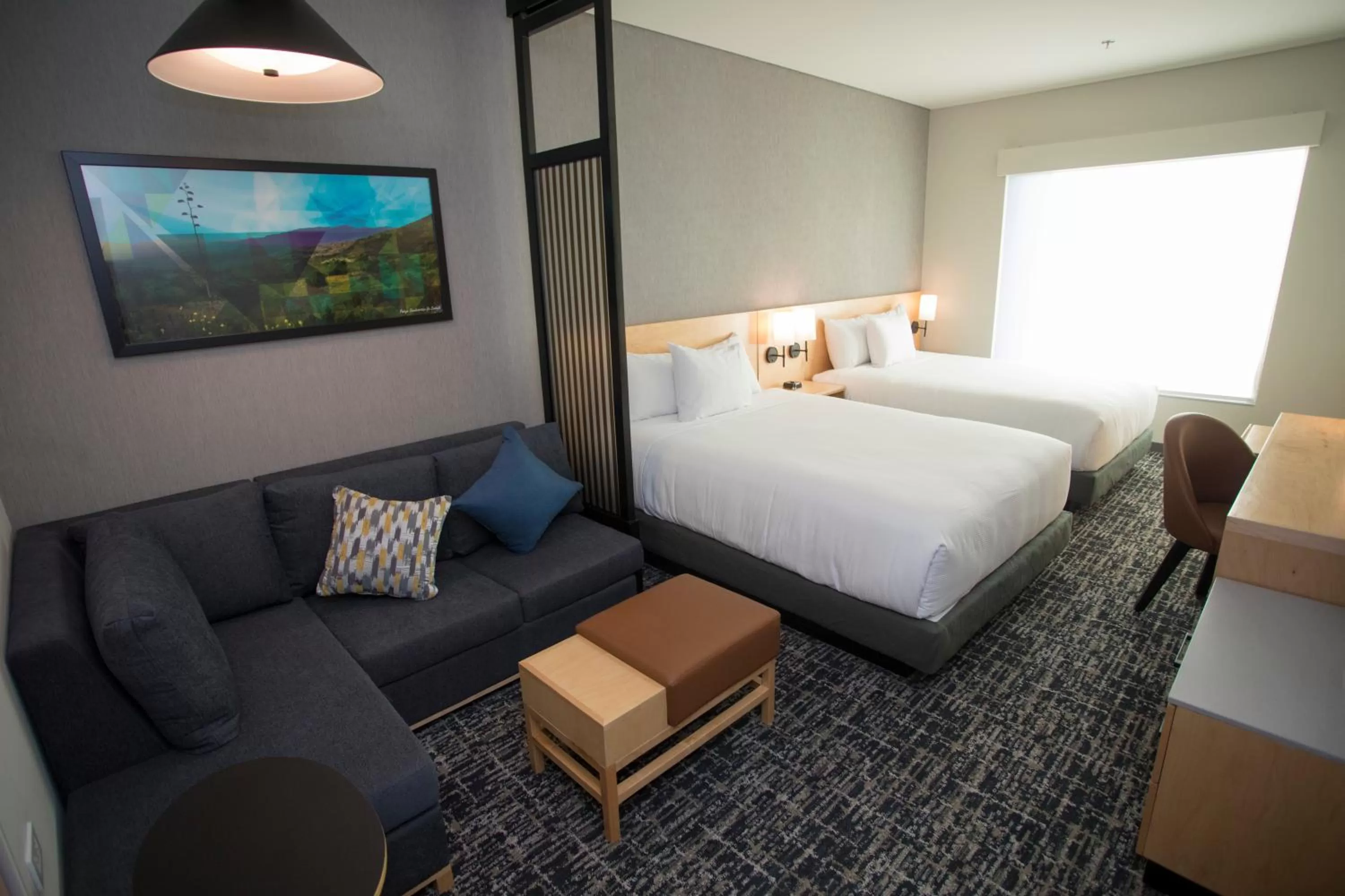 Queen Room with Two Queen Beds and Sofa Bed in Hyatt Place Saltillo