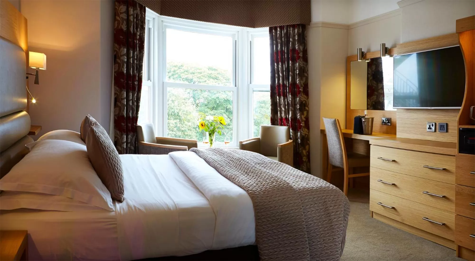 Standard Double Room in Crown Spa Hotel Scarborough by Compass Hospitality