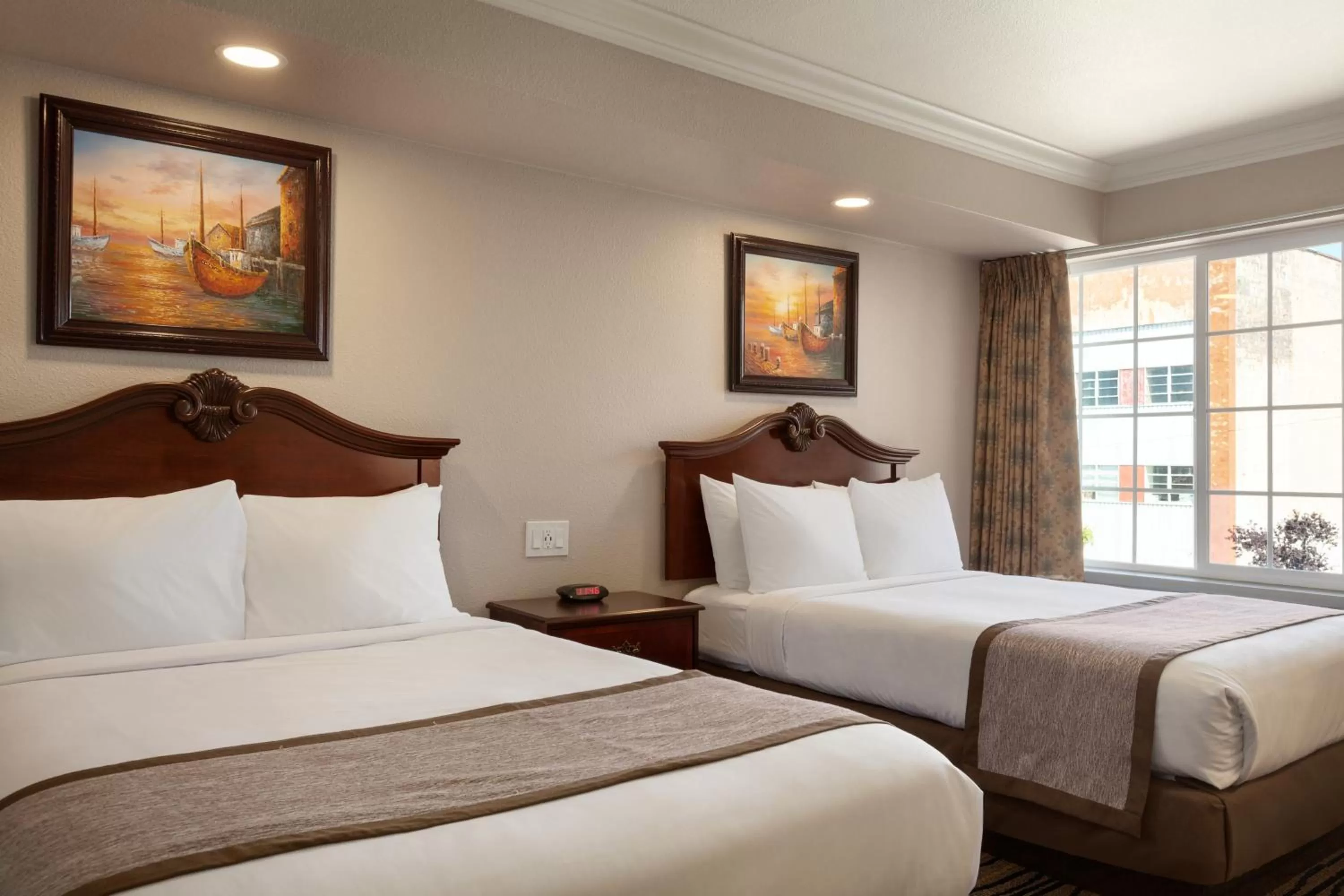 Double Room with Two Double Beds - Non-Smoking in Days Inn by Wyndham Eureka CA