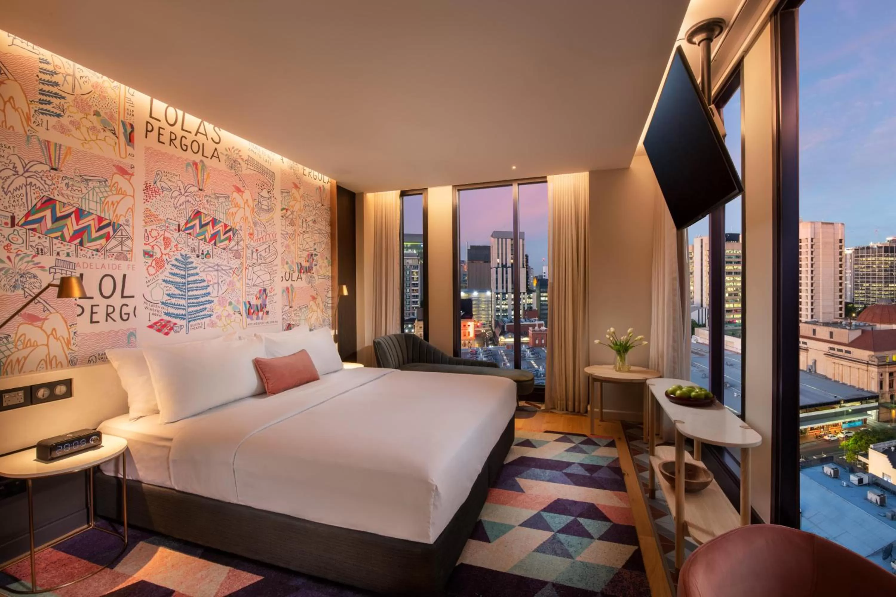 Premium Corner King Room in Hotel Indigo Adelaide Markets by IHG