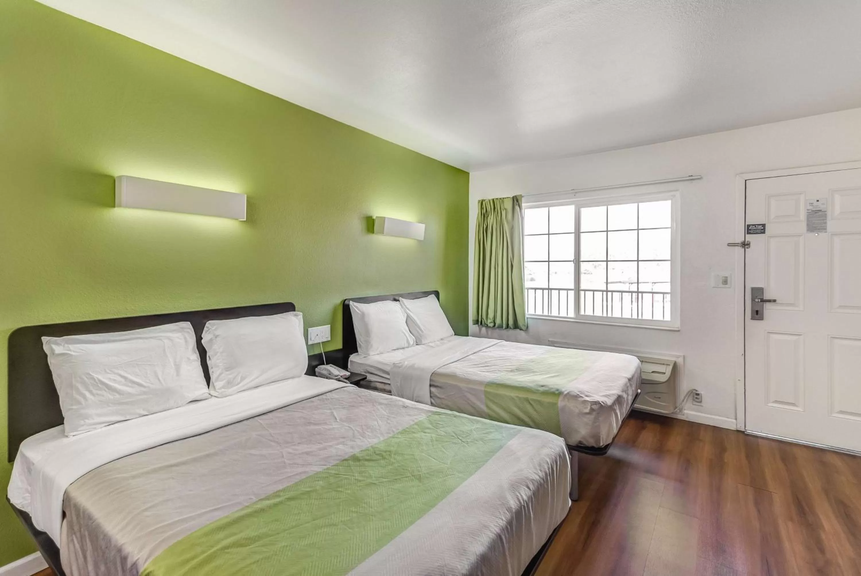 Deluxe Queen Room with Two Queen Beds - single occupancy - Non-Smoking in Motel 6-Visalia, CA