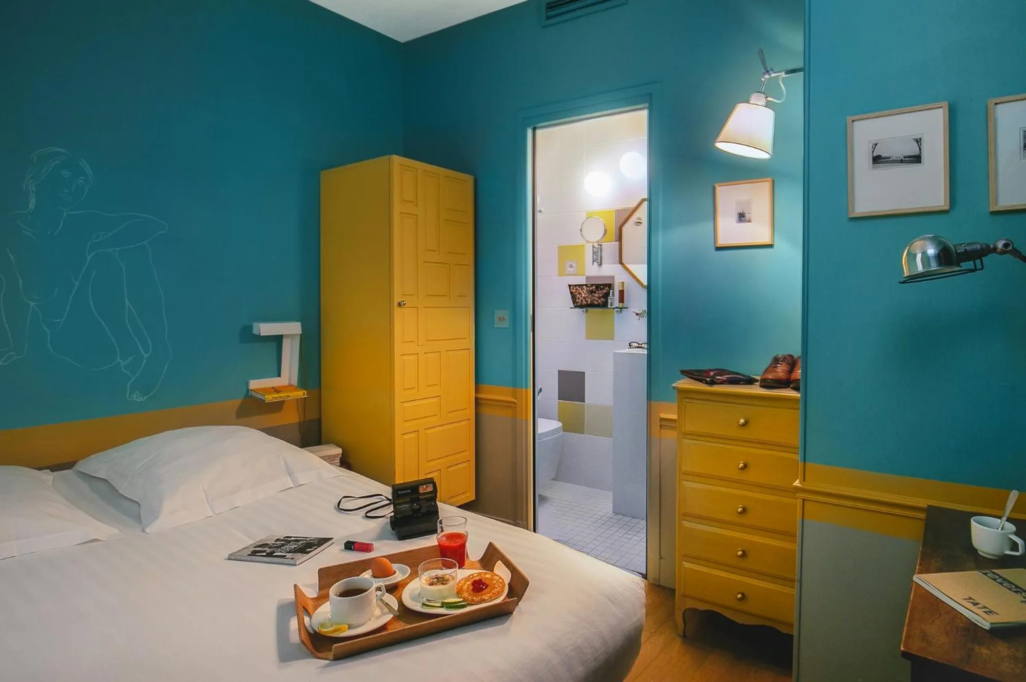 Single Room in Hôtel Crayon
