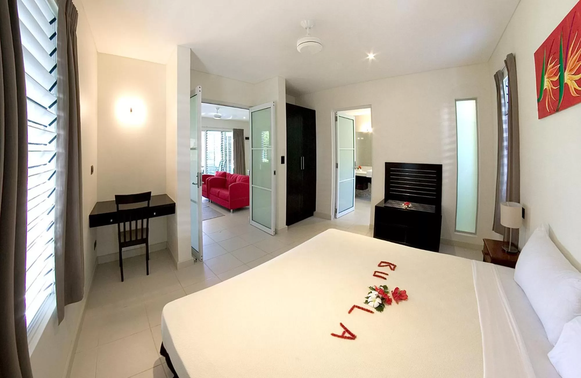 One-Bedroom Apartment with Garden View in First Landing Beach Resort & Villas