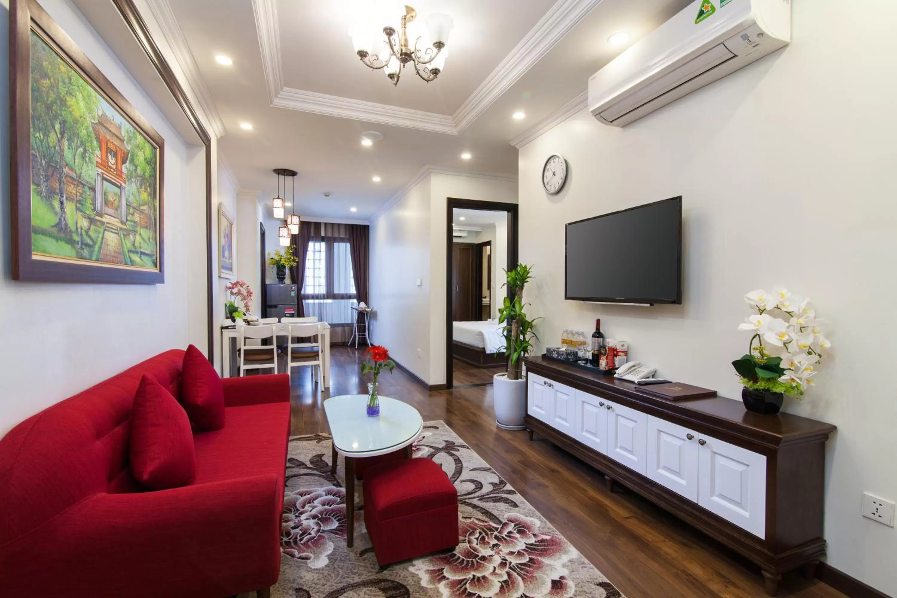 Two-Bedroom Apartment in Hanoi Calista Hotel & Spa