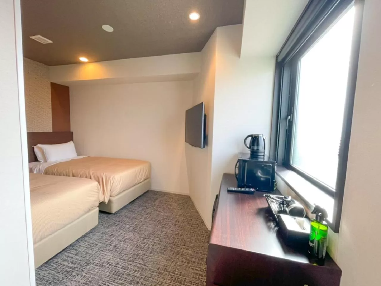 Twin Room - single occupancy - Non-Smoking in HOTEL LiVEMAX BUDGET Nagoya Shinkansen-guchi
