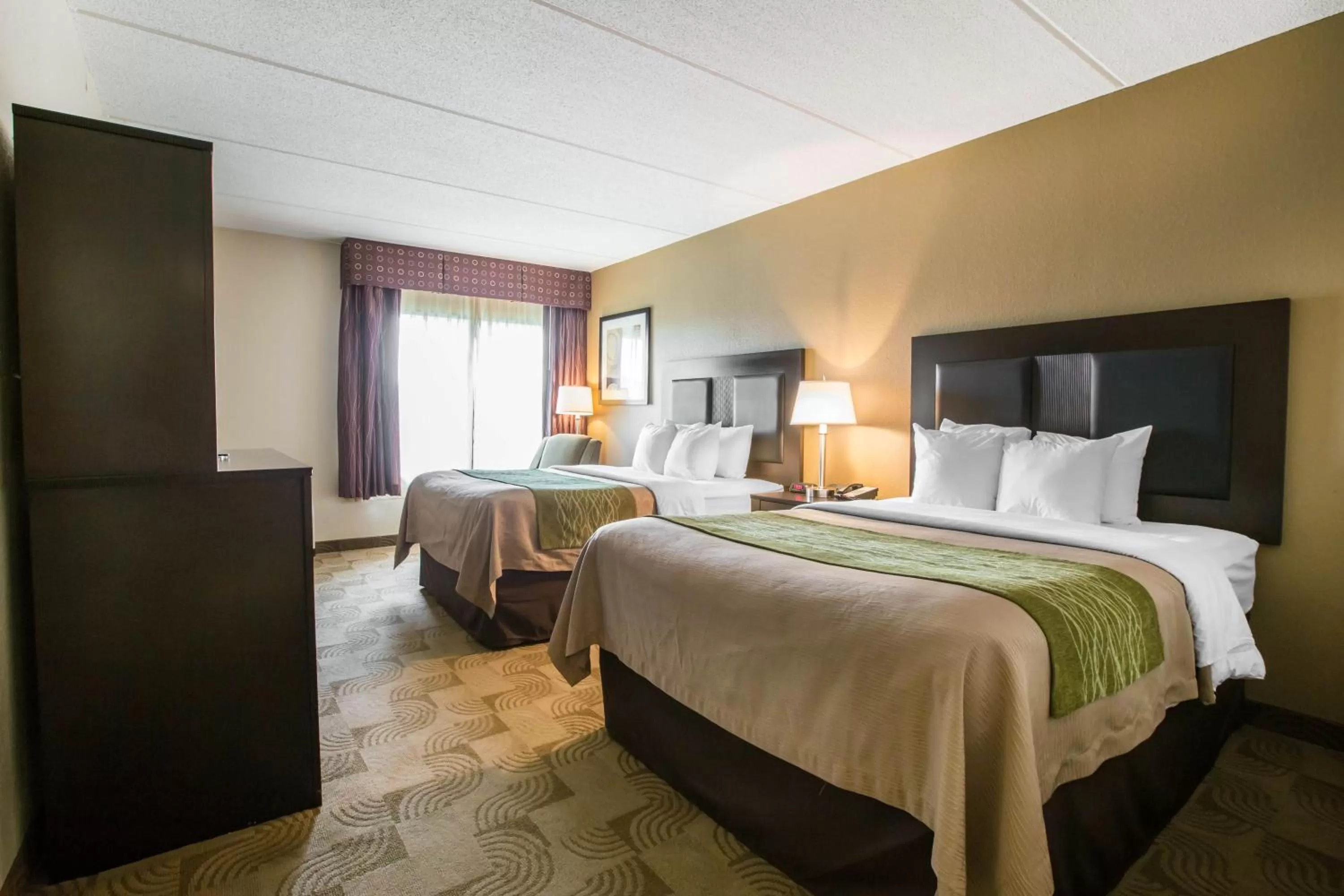 Queen Room with Two Queen Beds - Non-Smoking in Comfort Inn Warner Robins - Robins Air Force Base Area