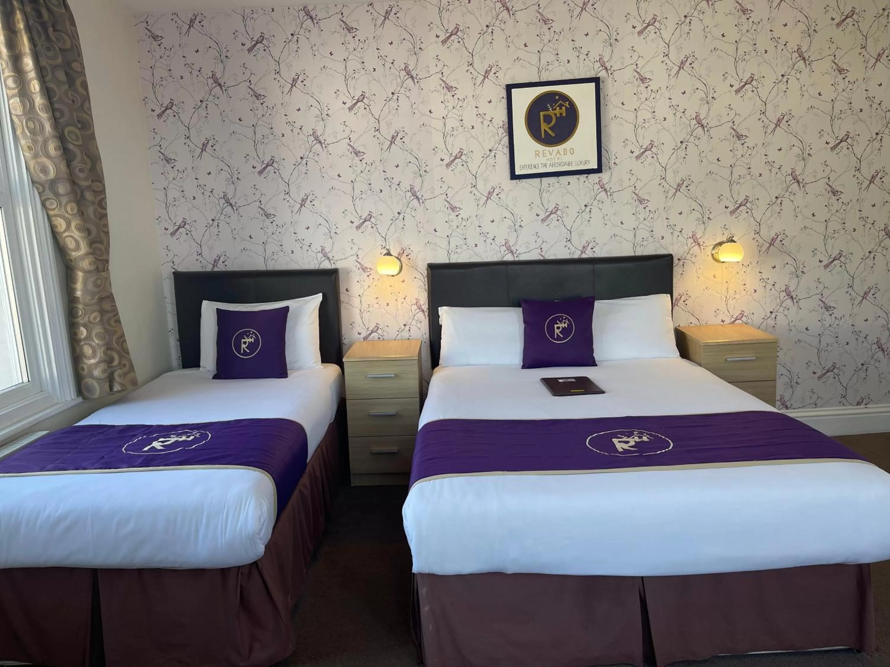 Bed in Revado Hotel, Norwich City Centre