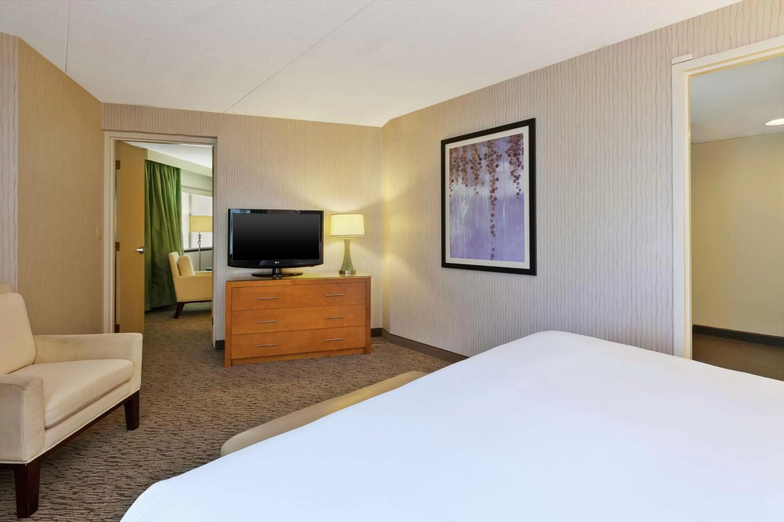 Deluxe One-Bedroom King Suite in Hotel Auburn Hills