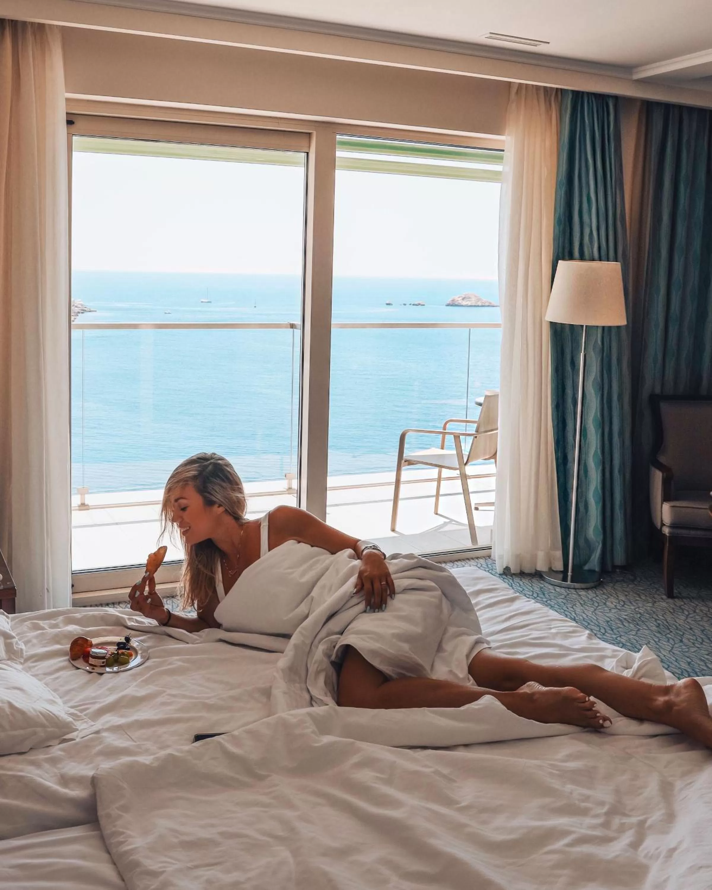 Double or Twin Room with Balcony and Sea View in Boutique Hotel More