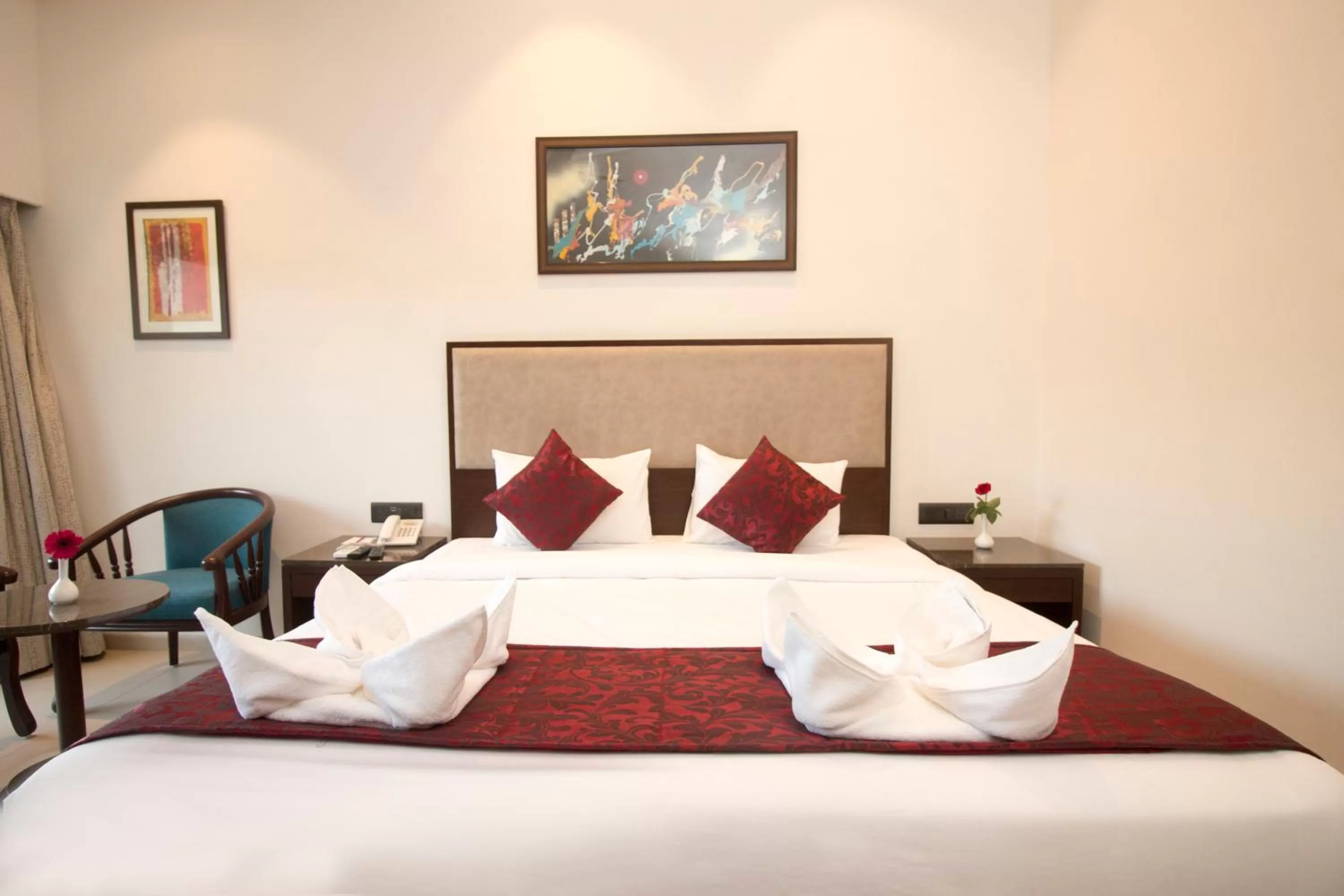 King Room with Mountain View - single occupancy in 7 Apple Resort Lonavala