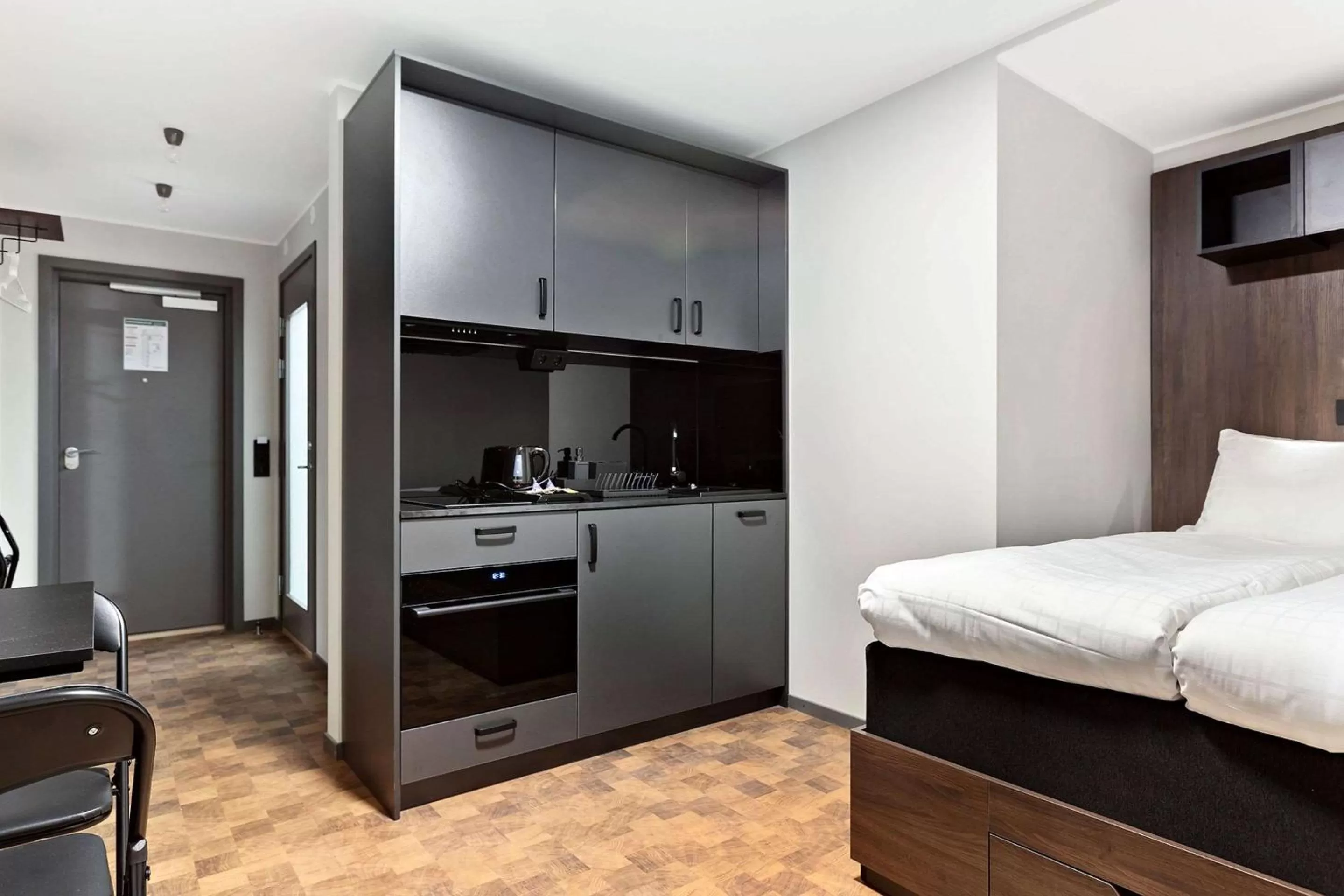Twin Room with Kitchenette - No Window in Sure Hotel Studio by Best Western Bromma