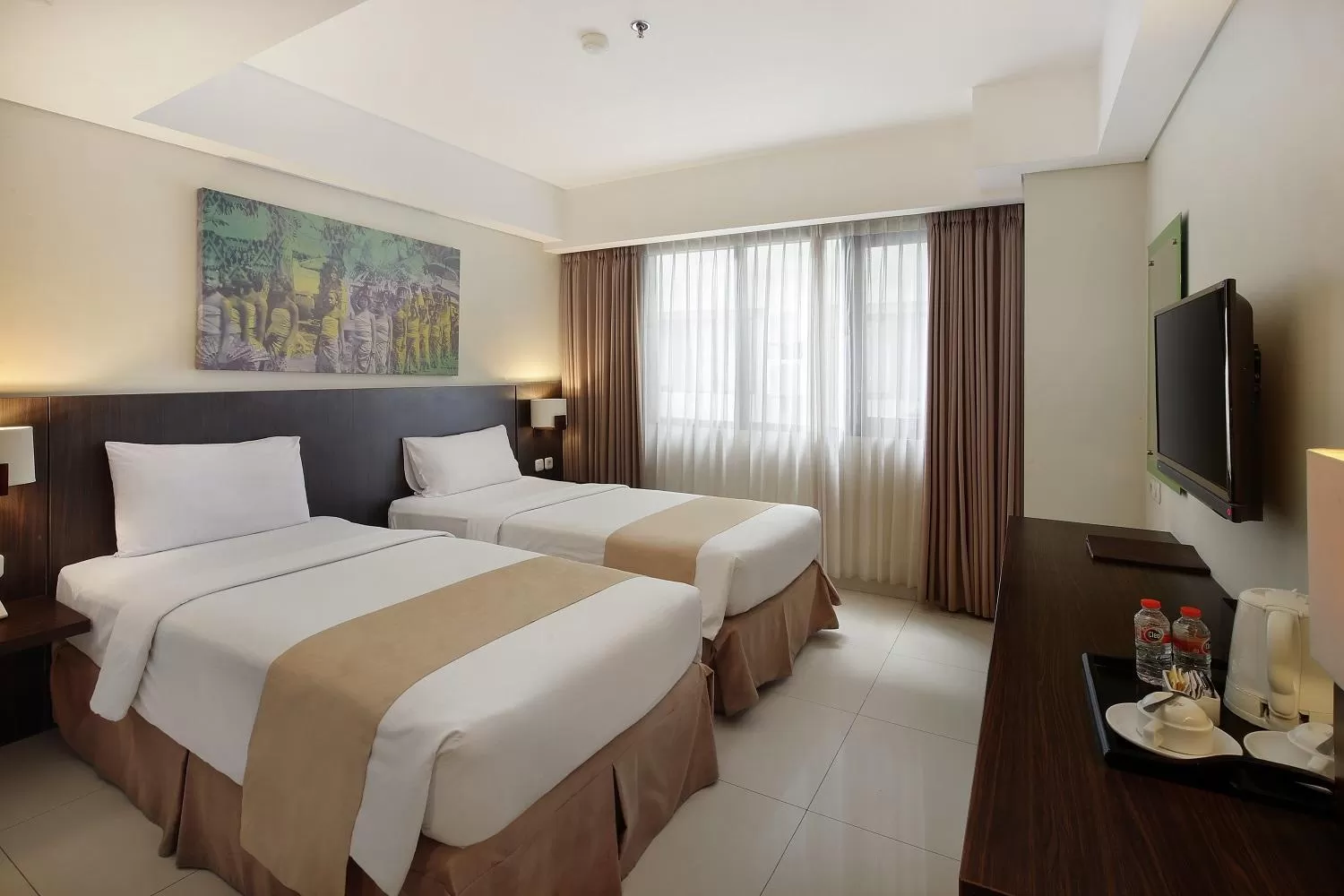 Superior Twin Room in Rofa Kuta Hotel - CHSE Certified