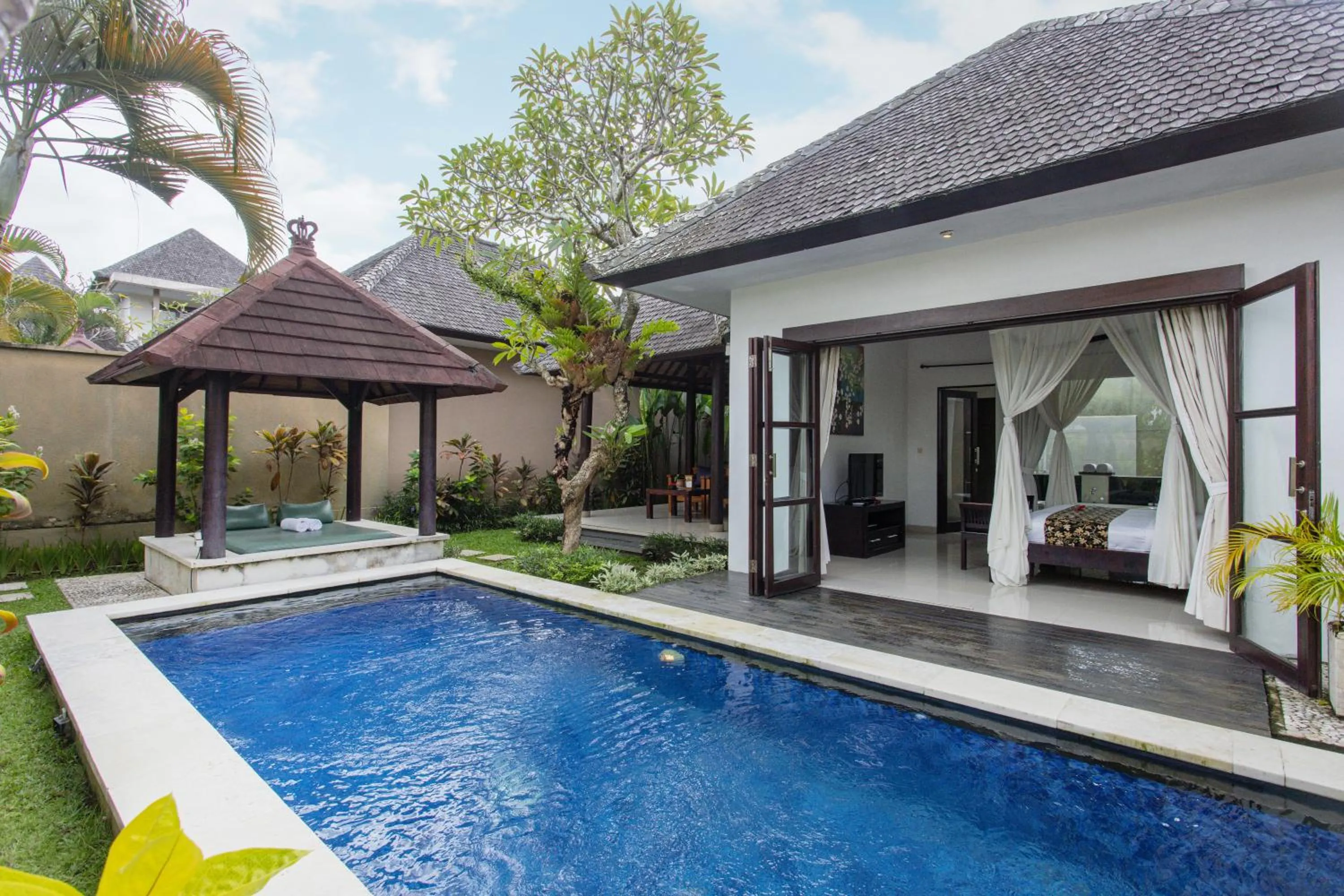 One Bedroom Pool Villa with Outdoor Living Room in The Bidadari Villas and Spa Umalas - Seminyak