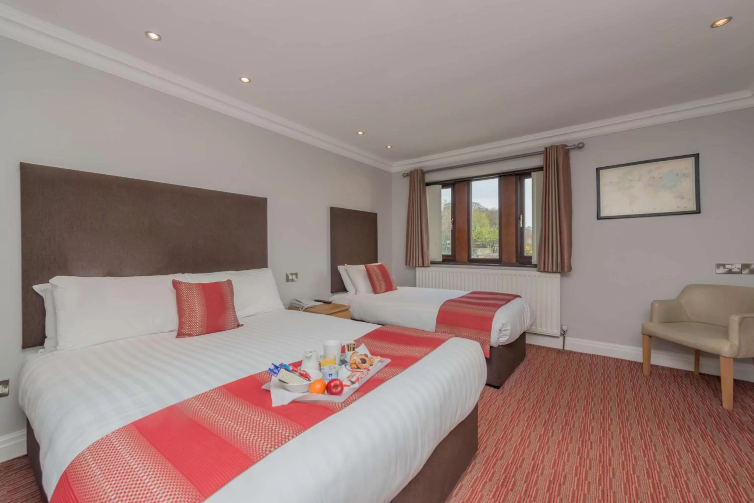 Standard Family Triple Room - Non-Smoking in Best Western Bradford Guide Post Hotel