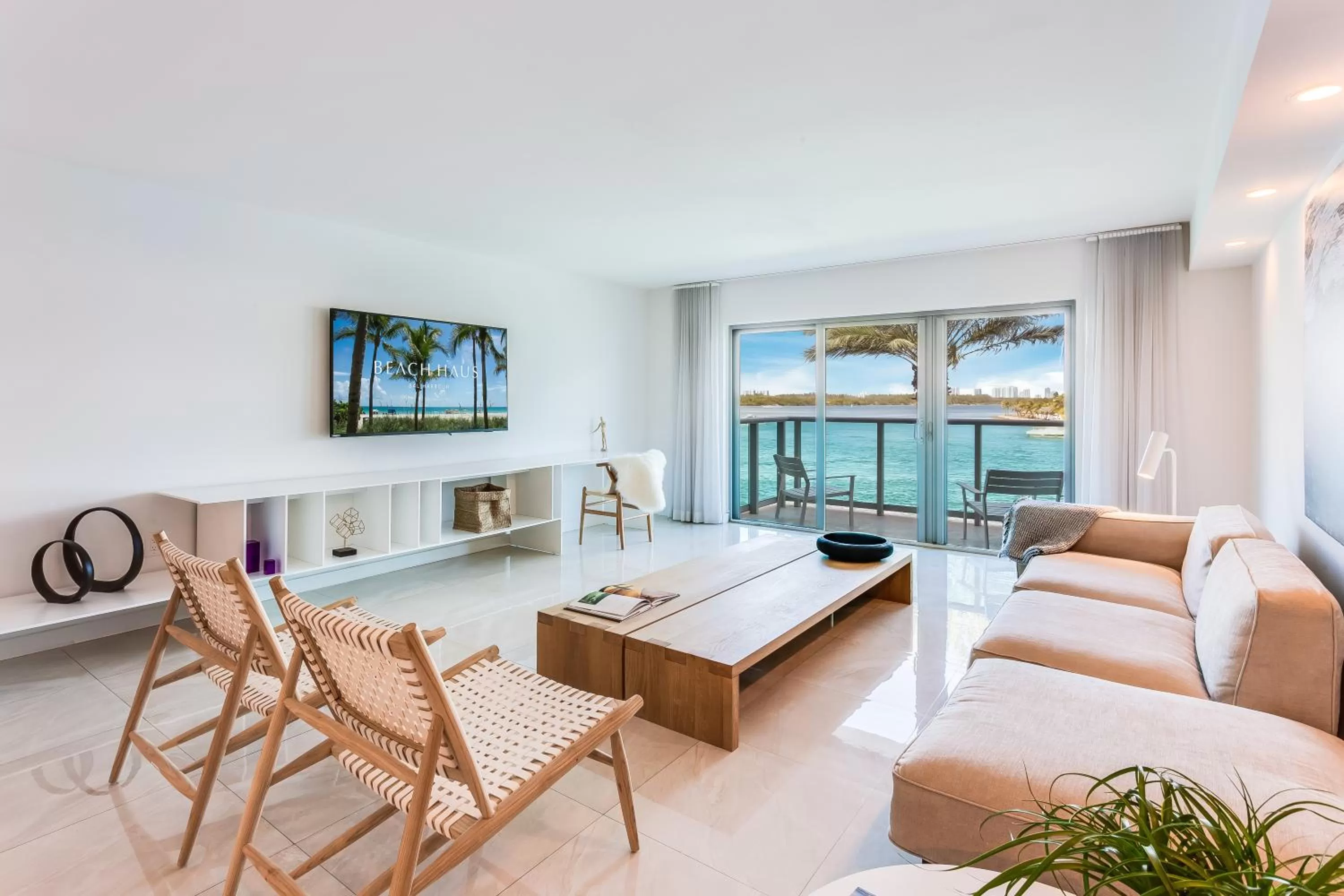 Two Bedroom/Two Bath with Balcony - Water View in Beach Haus Bal Harbour