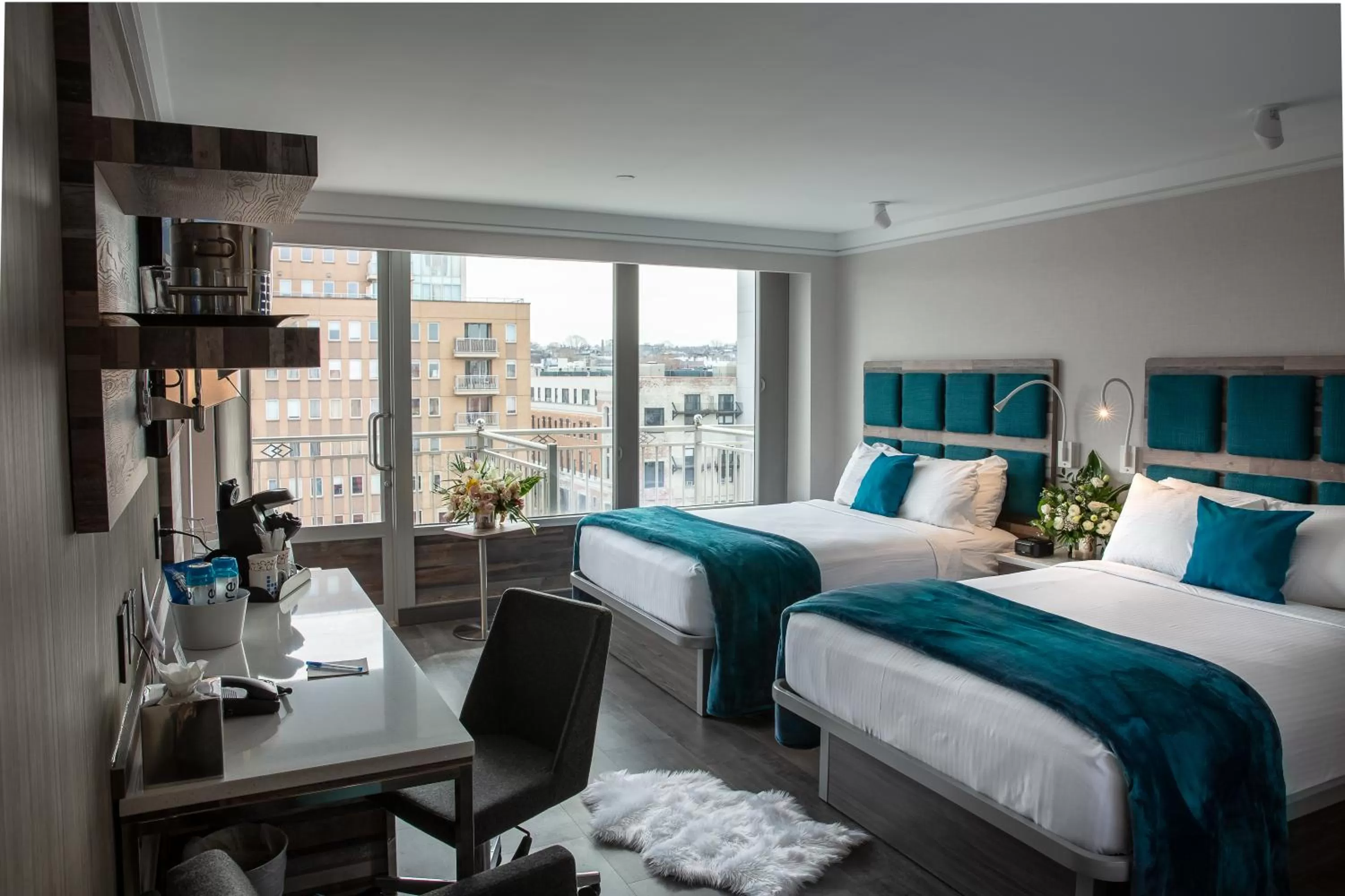 Signature Collection Deluxe Double Terrace Brooklyn View in Hotel Le Bleu