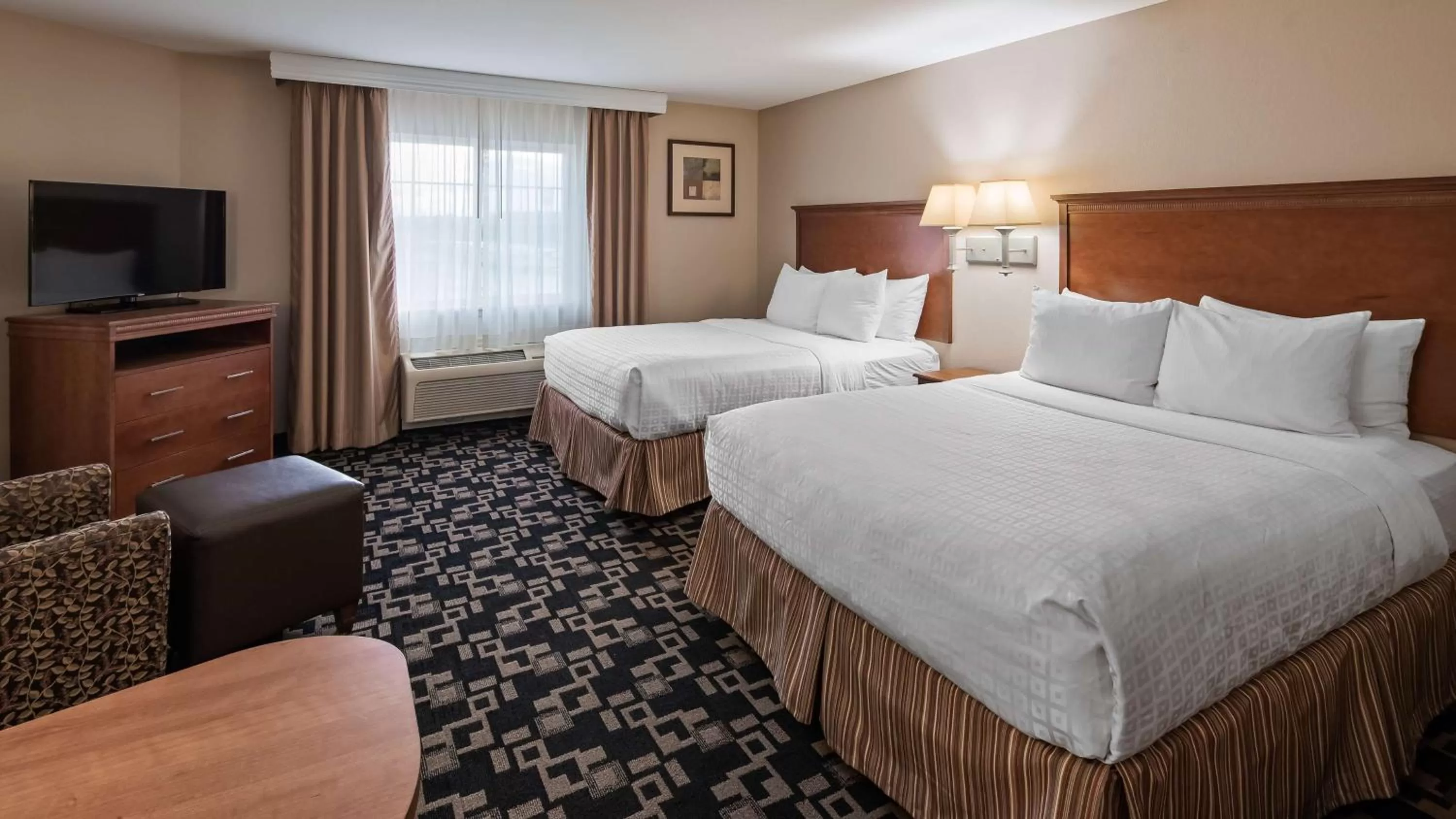 Queen Room with Two Queen Beds and Kitchenette - Non-Smoking in Best Western Plus Wausau-Rothschild Hotel